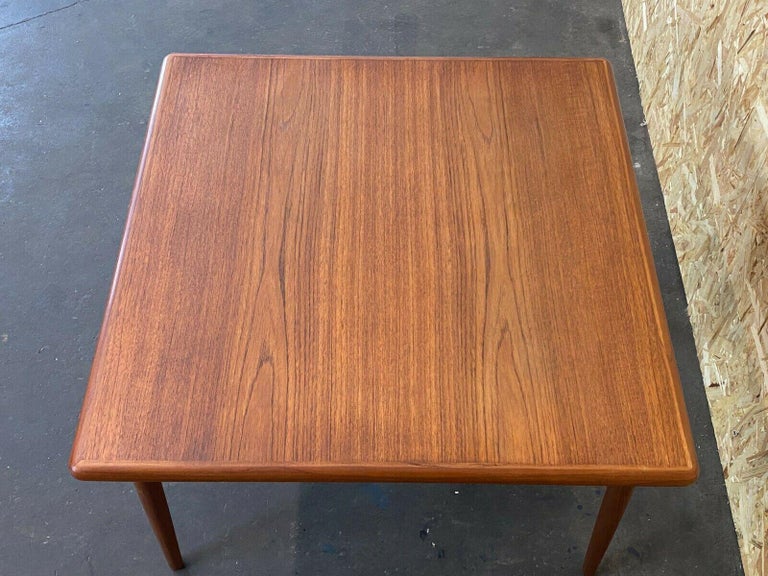 60s 70s Teak Coffee Table Danish Modern Design Denmark 60s For Sale 2