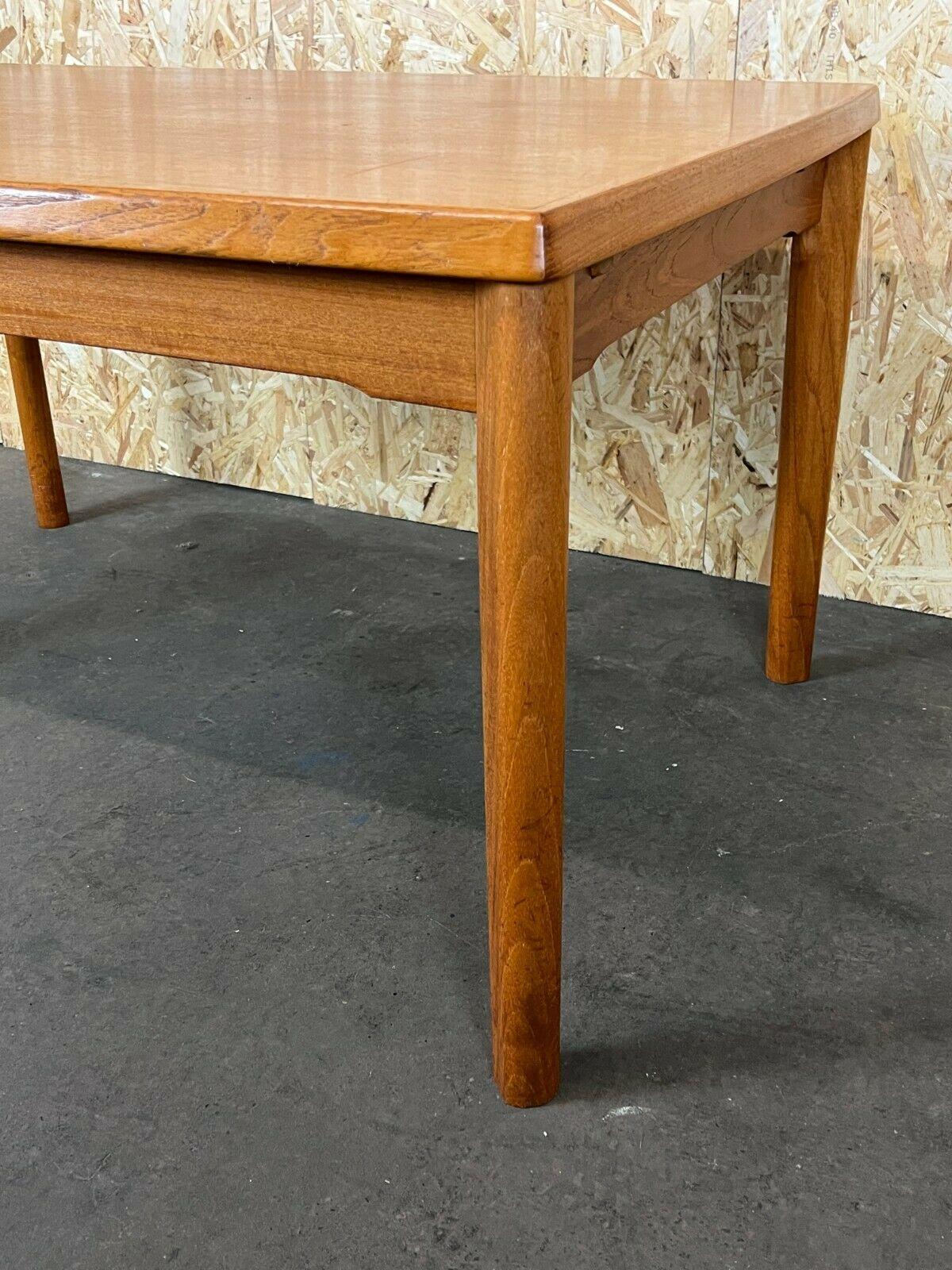 Table basse en teck, design danois moderne des années 60 et 70, Danemark en vente 1