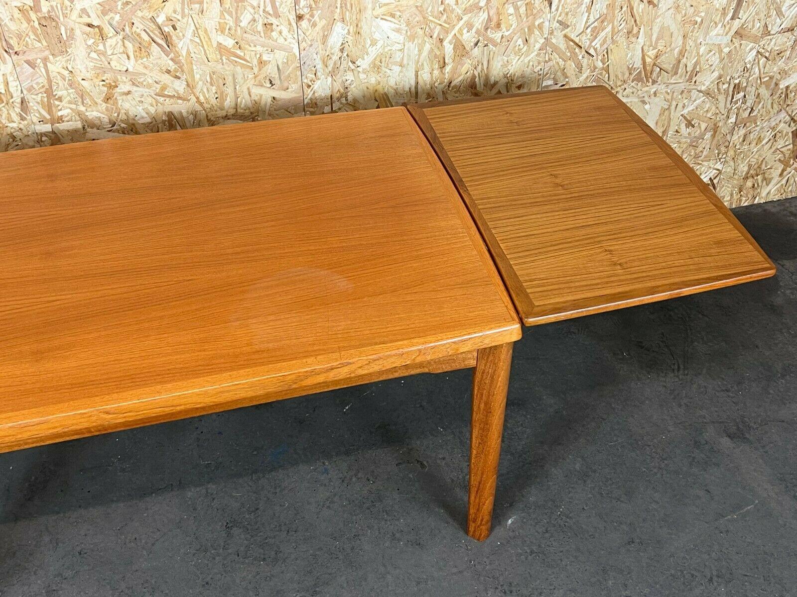 Table basse en teck, design danois moderne des années 60 et 70, Danemark en vente 3