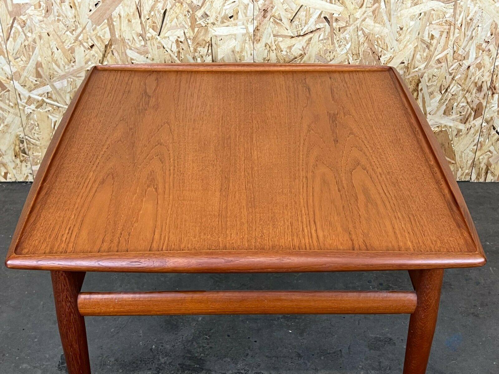 60s 70s Teak Coffee Table Grete Jalk for Glostrup Danish 6 For Sale 1