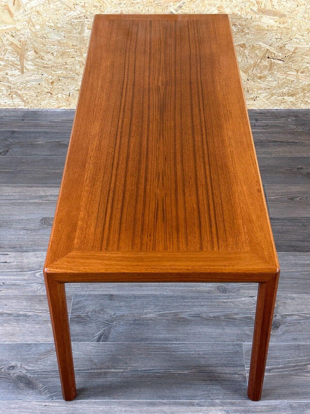 60s 70s teak coffee table side table Bertil Fridhagen Bodafors Sweden For Sale 3