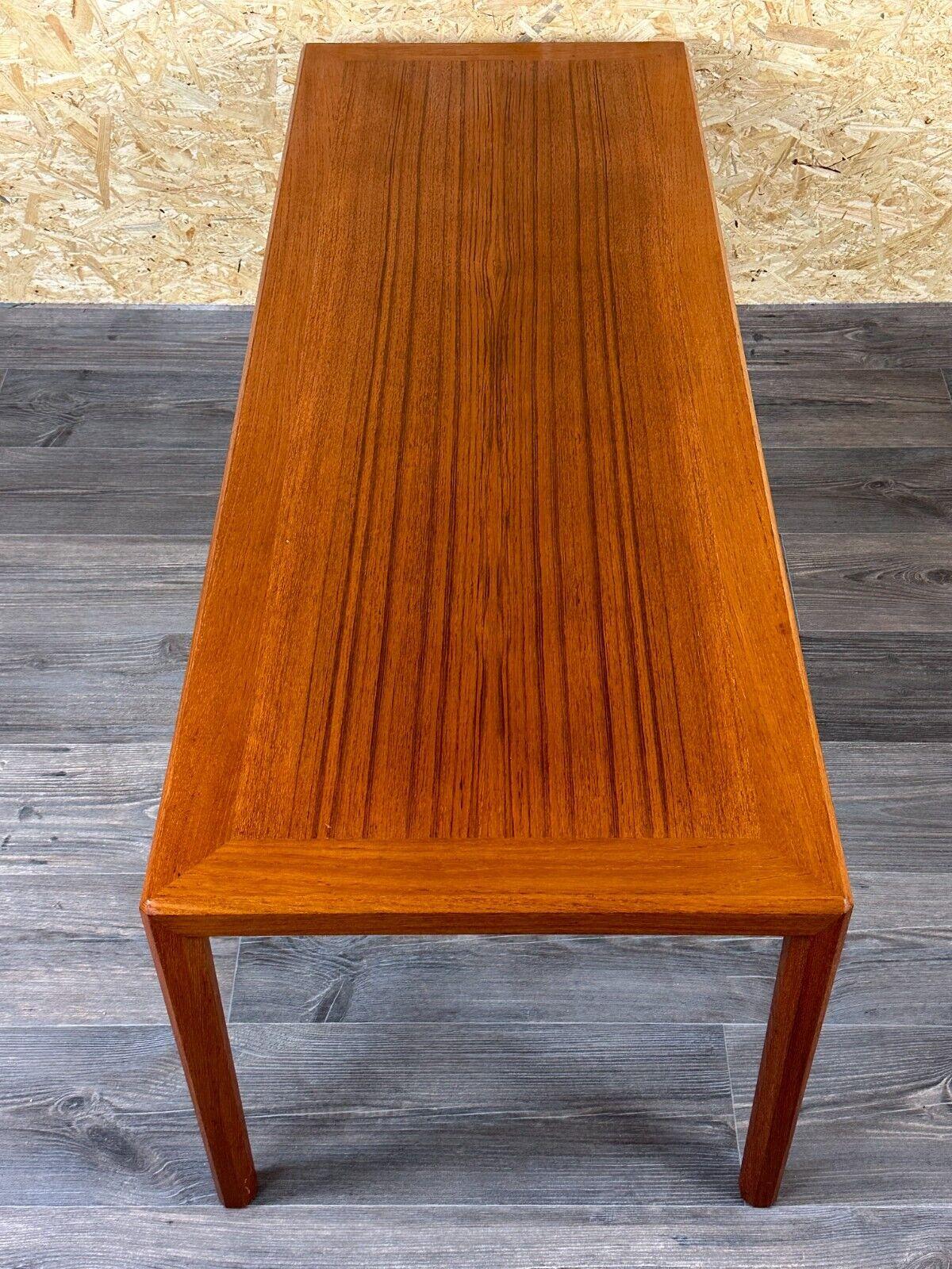 60s 70s teak coffee table side table Bertil Fridhagen Bodafors Sweden For Sale 5