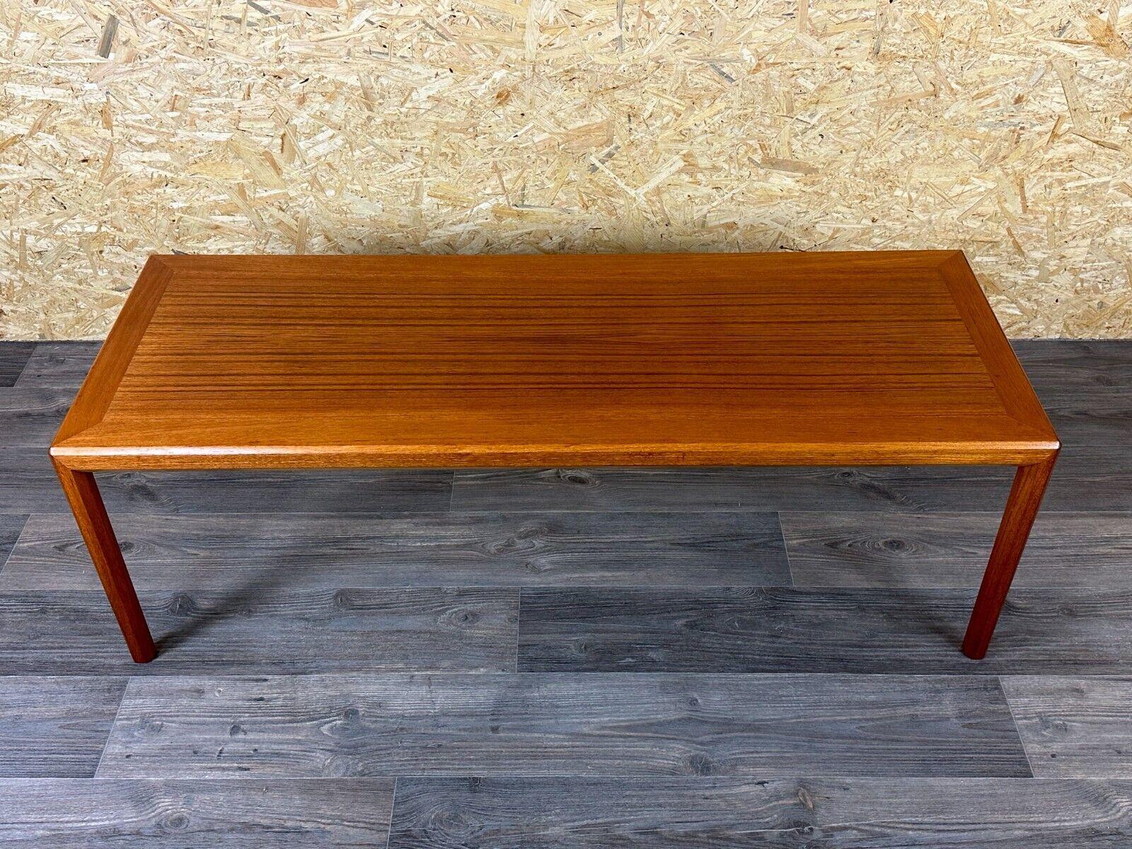 60s 70s teak coffee table side table Bertil Fridhagen Bodafors Sweden For Sale 9