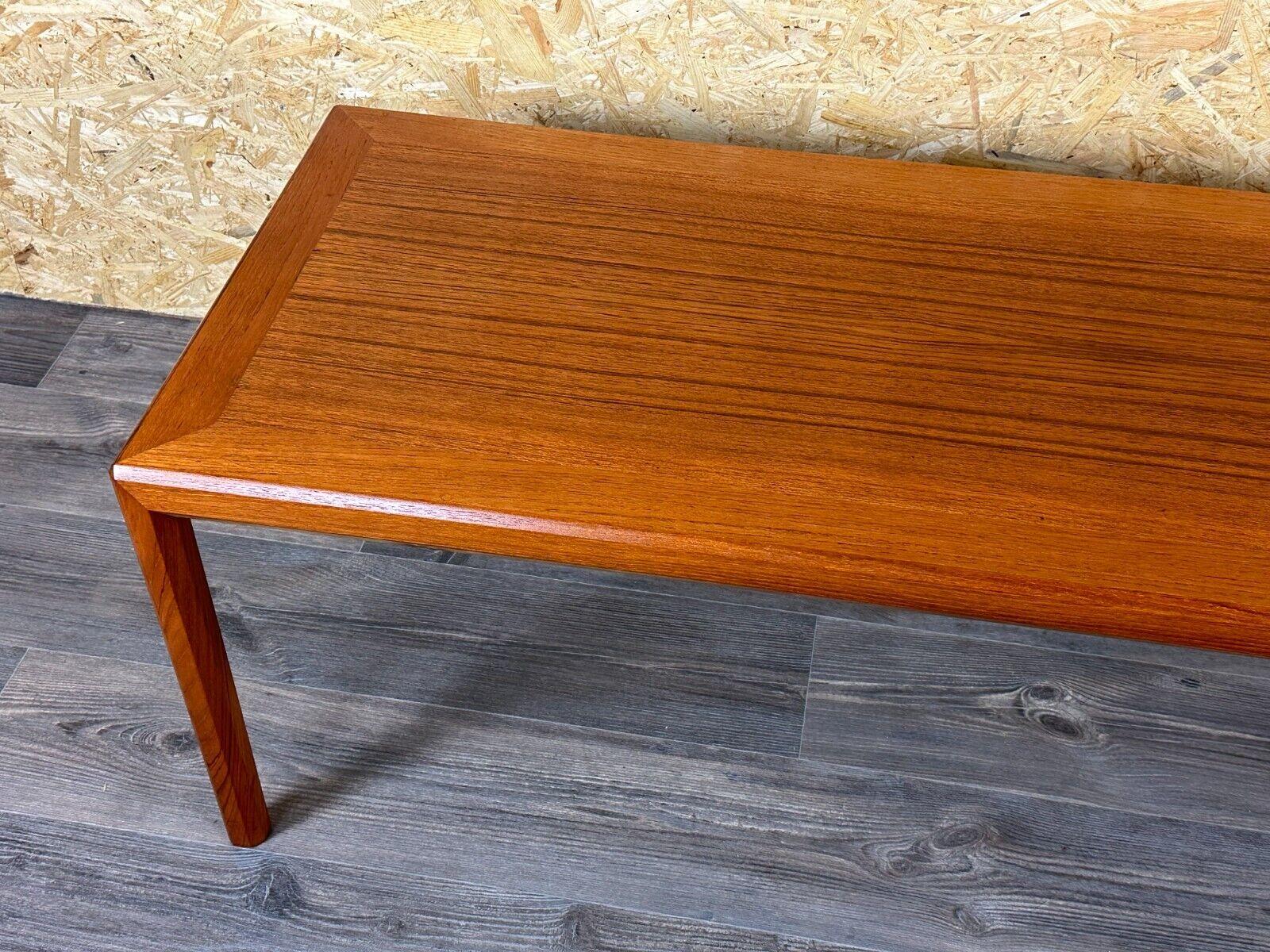 60s 70s teak coffee table side table Bertil Fridhagen Bodafors Sweden In Good Condition For Sale In Neuenkirchen, NI