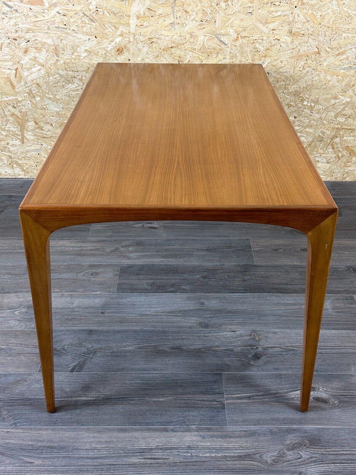 60s 70s teak coffee table side table Danish Modern Design Denmark For Sale 5
