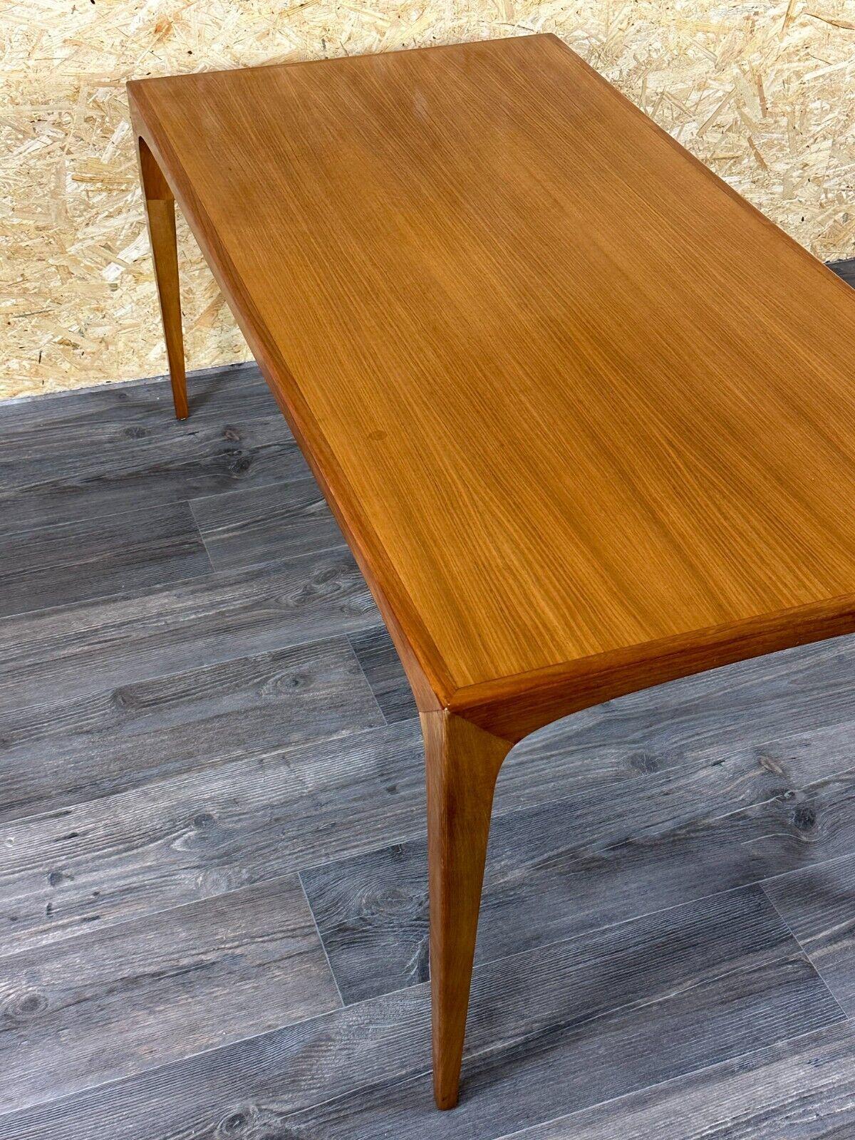 60s 70s teak coffee table side table Danish Modern Design Denmark For Sale 6