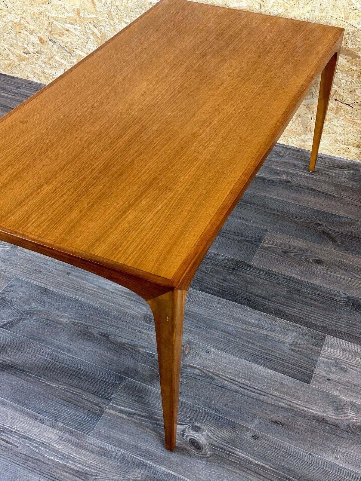 60s 70s teak coffee table side table Danish Modern Design Denmark For Sale 7