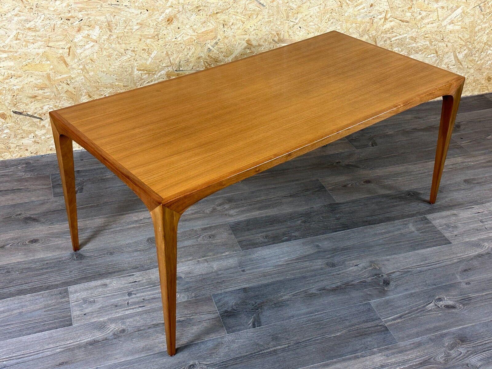 60s 70s teak coffee table side table Danish Modern Design Denmark For Sale 8