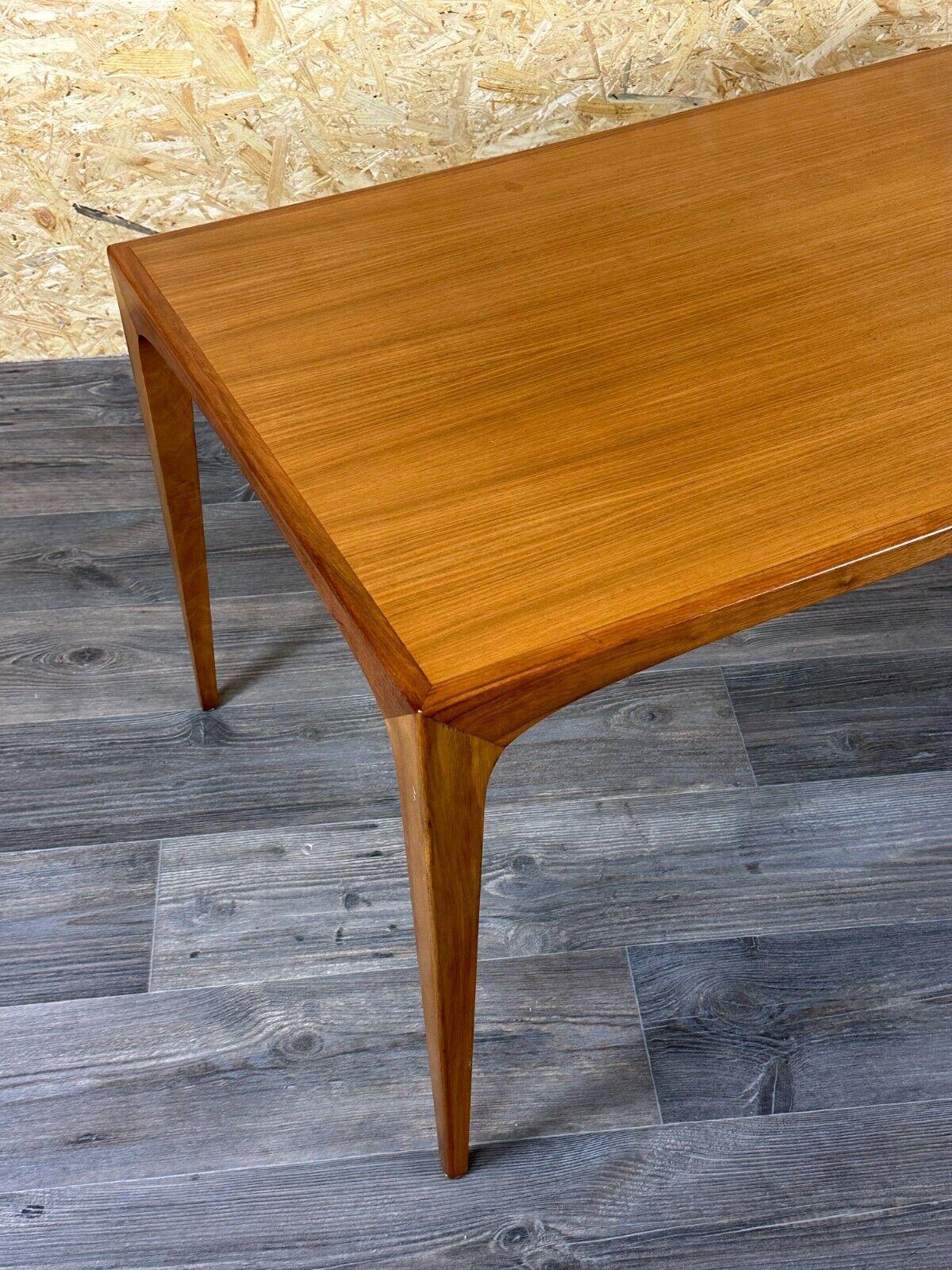 60s 70s teak coffee table side table Danish Modern Design Denmark For Sale 9