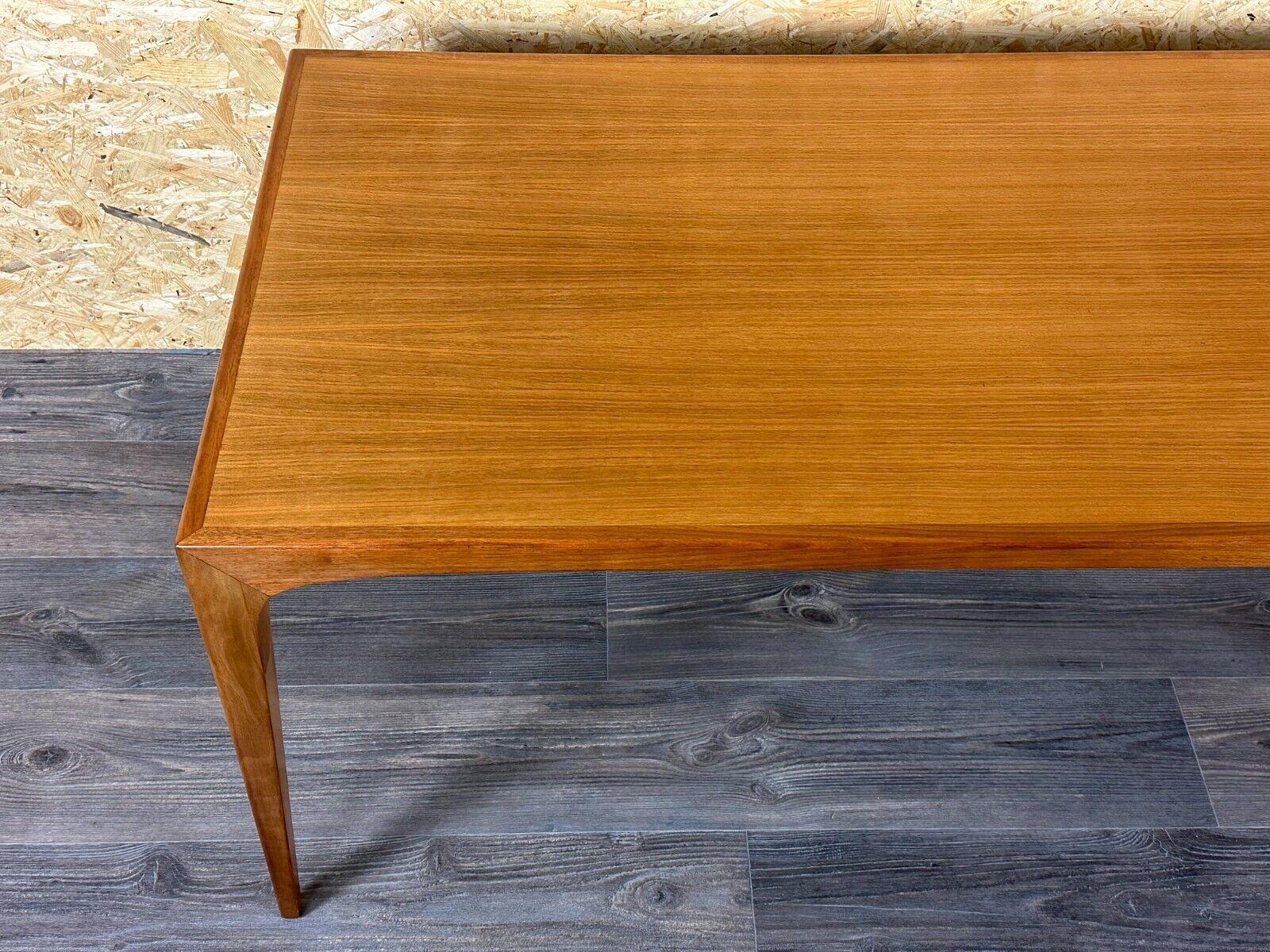 60s 70s teak coffee table side table Danish Modern Design Denmark For Sale 1