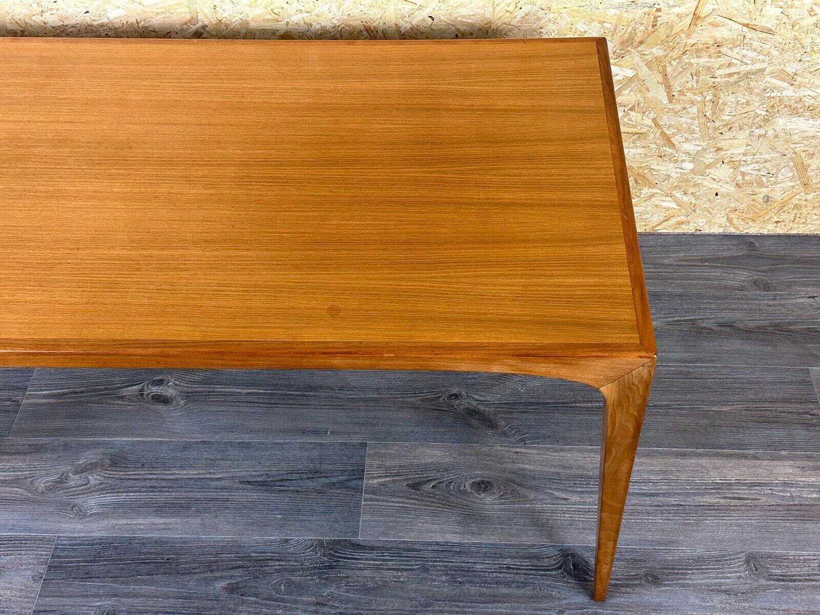 60s 70s teak coffee table side table Danish Modern Design Denmark For Sale 2