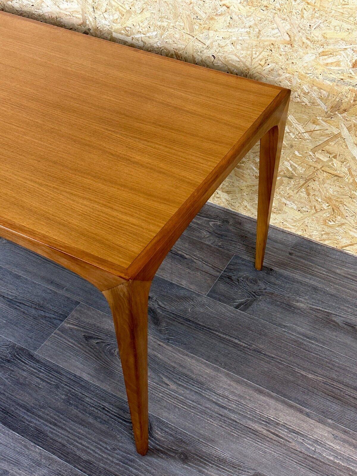 60s 70s teak coffee table side table Danish Modern Design Denmark For Sale 3