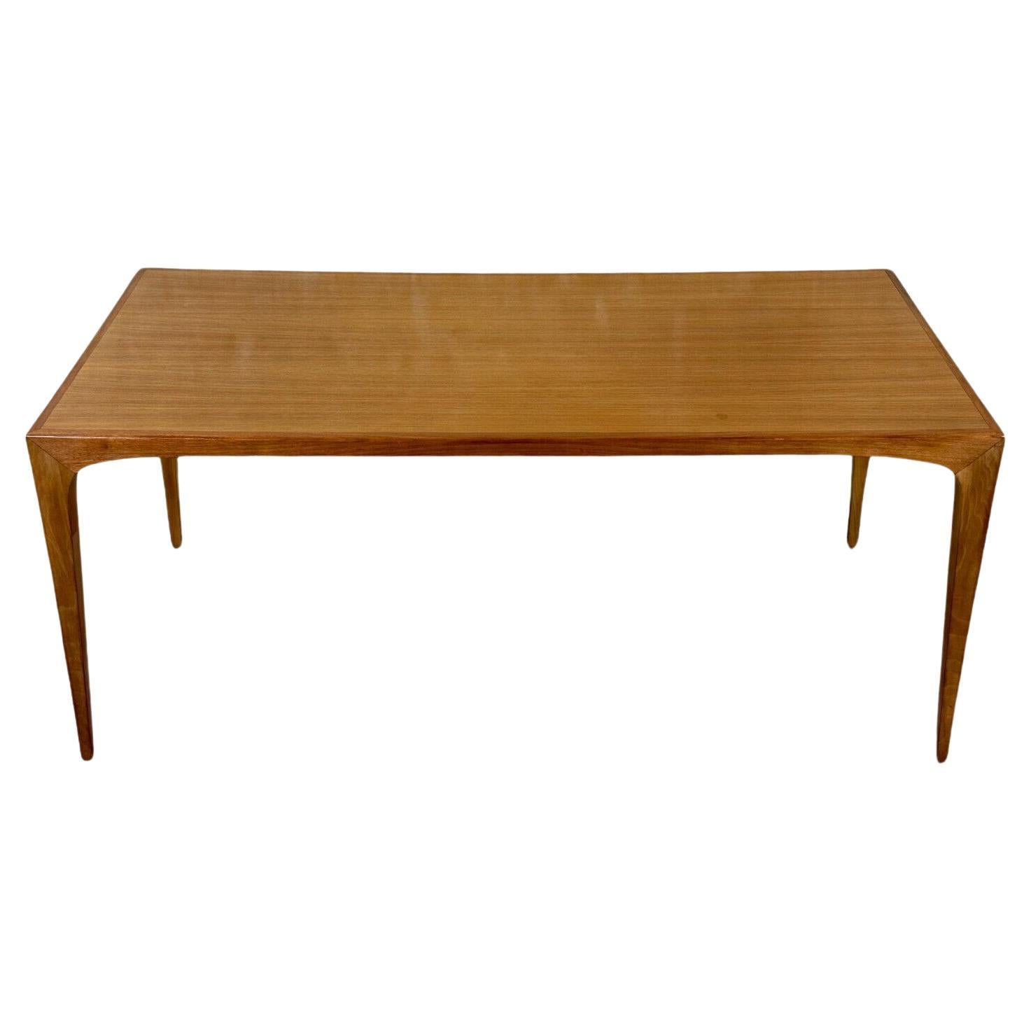 60s 70s teak coffee table side table Danish Modern Design Denmark For Sale