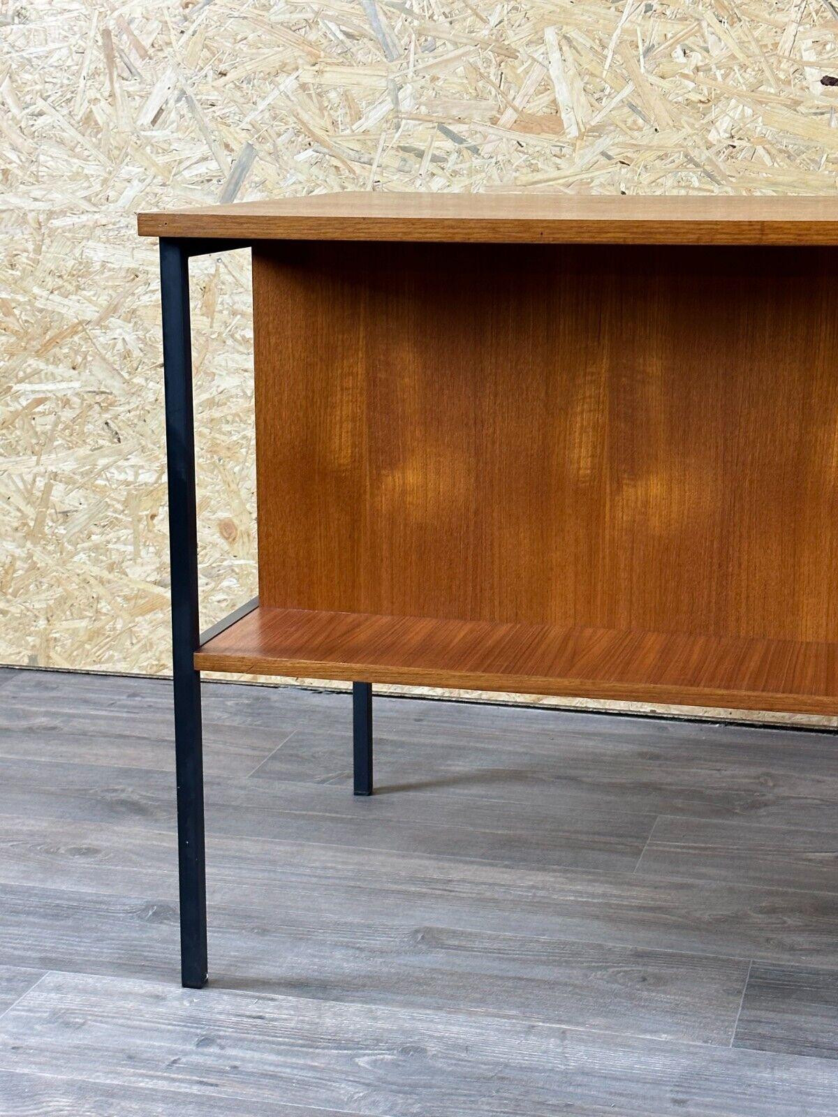 60er Jahre 70er Jahre Teakholz Schreibtisch von Günter Renkel für Rego Mobile Deutschland 11