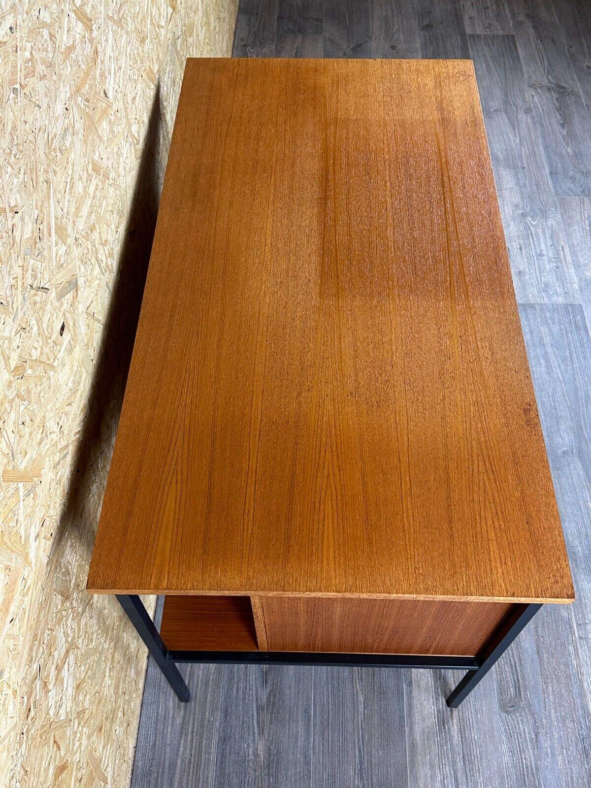 60s 70s teak desk by Günter Renkel for Rego Mobile Germany 1