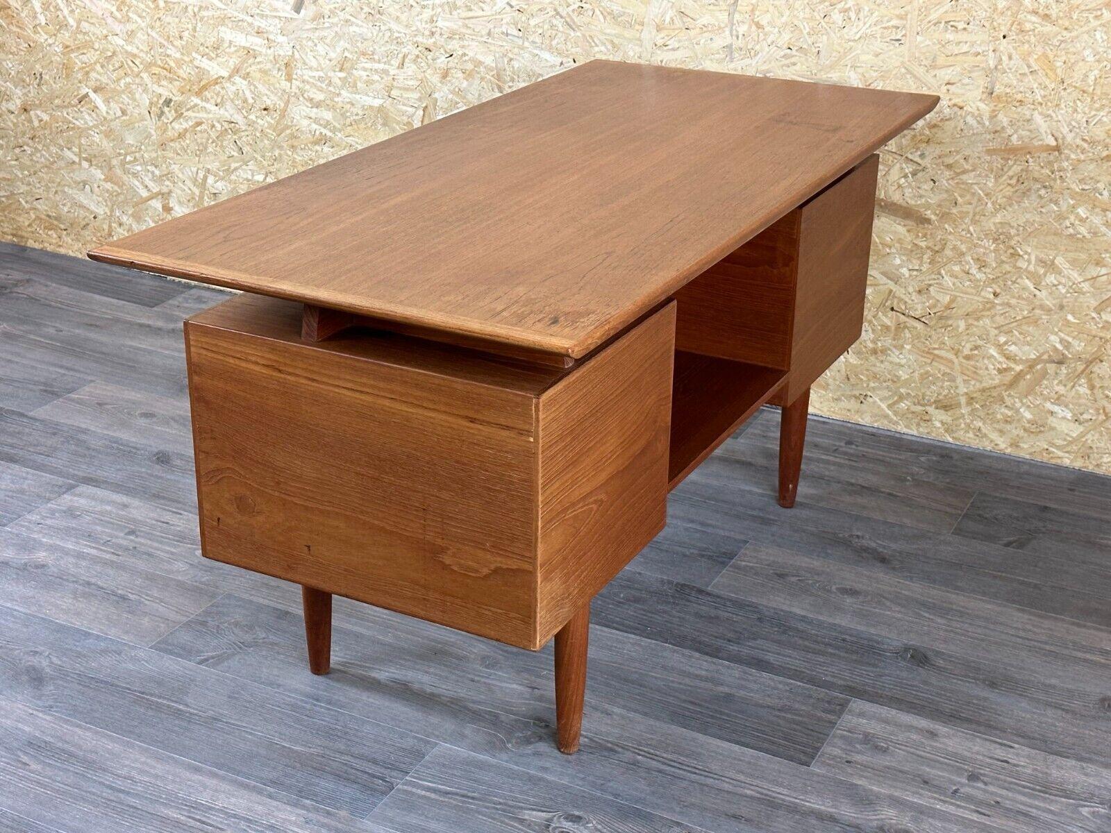 60s 70s teak desk desk Danish Modern Design Denmark 12