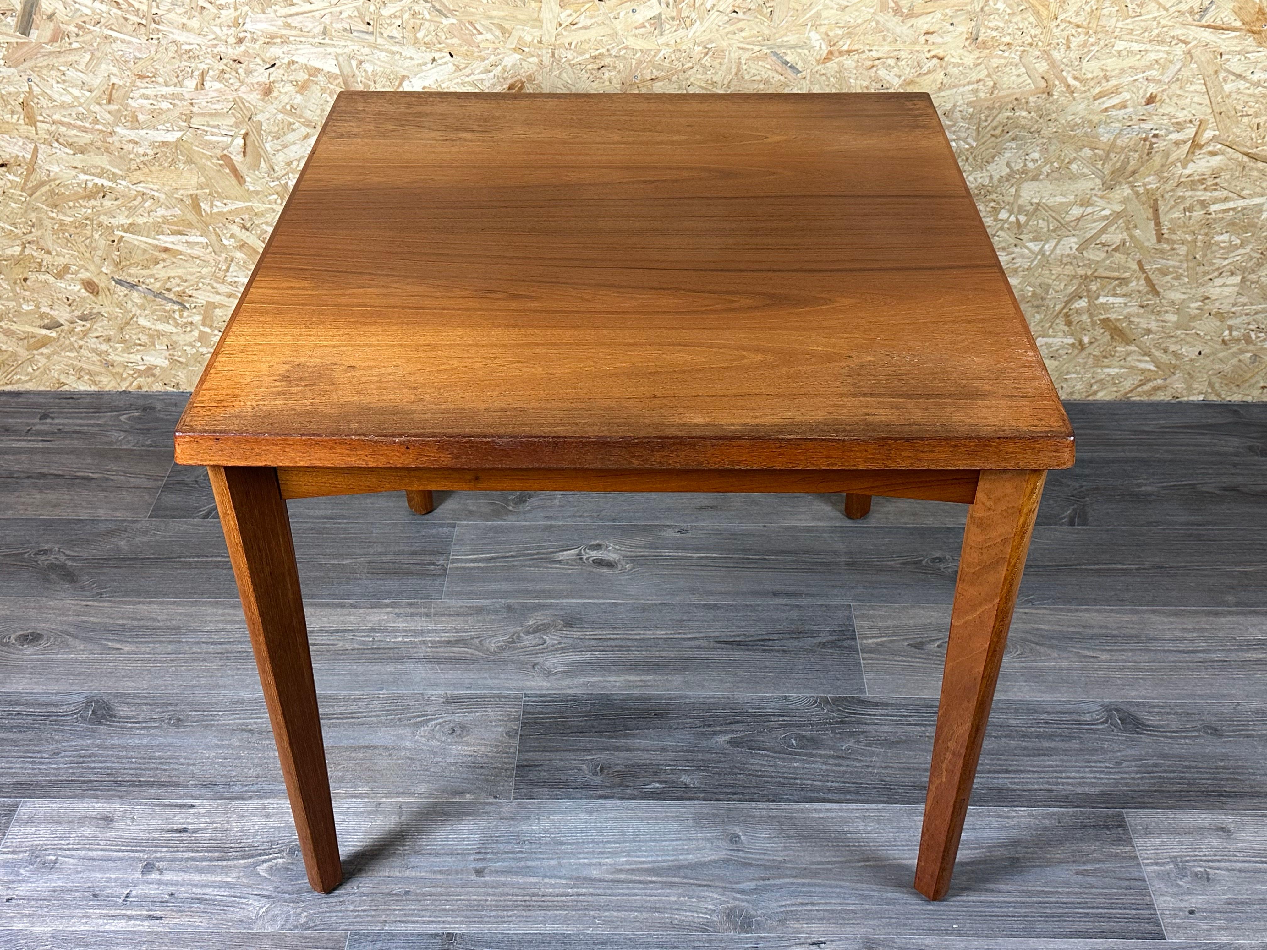 Mid-20th Century 60s 70s teak dining table by Burchardt-Nielsen Made in Denmark For Sale