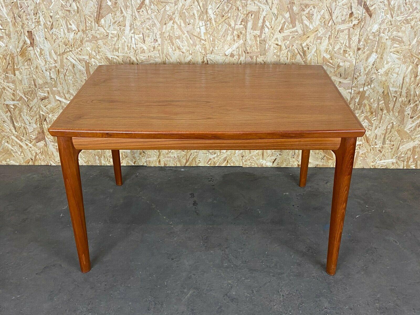 60s 70s Teak dining table Danish Grete Jalk for Glostrup Design

Object: dining table / dining table

Manufacturer: Glostrup

Condition: good

Age: around 1960-1970

Dimensions:

(+ 2x 47cm) 120cm x 86cm x 74cm

Other notes:

The