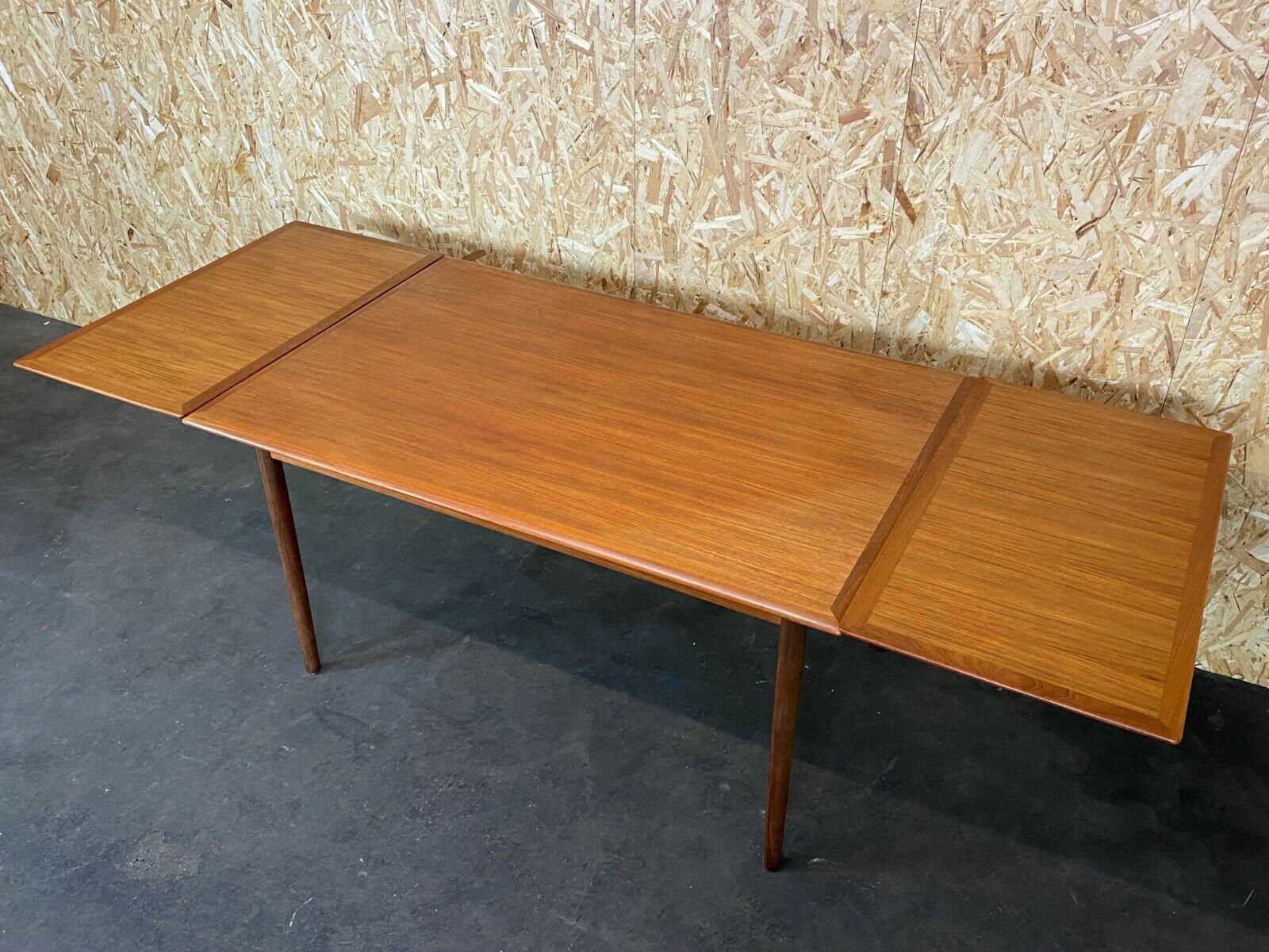 60s 70s Teak Dining Table Dining Table Danish Modern Design Denmark 6