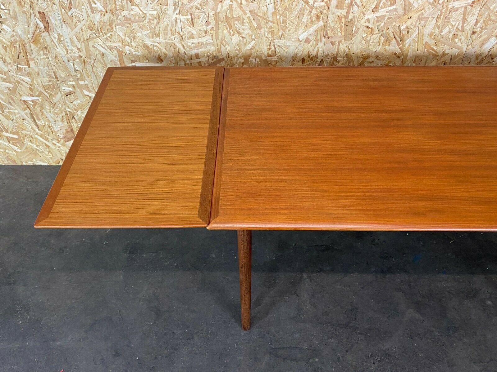 60s 70s Teak Dining Table Dining Table Danish Modern Design Denmark 4