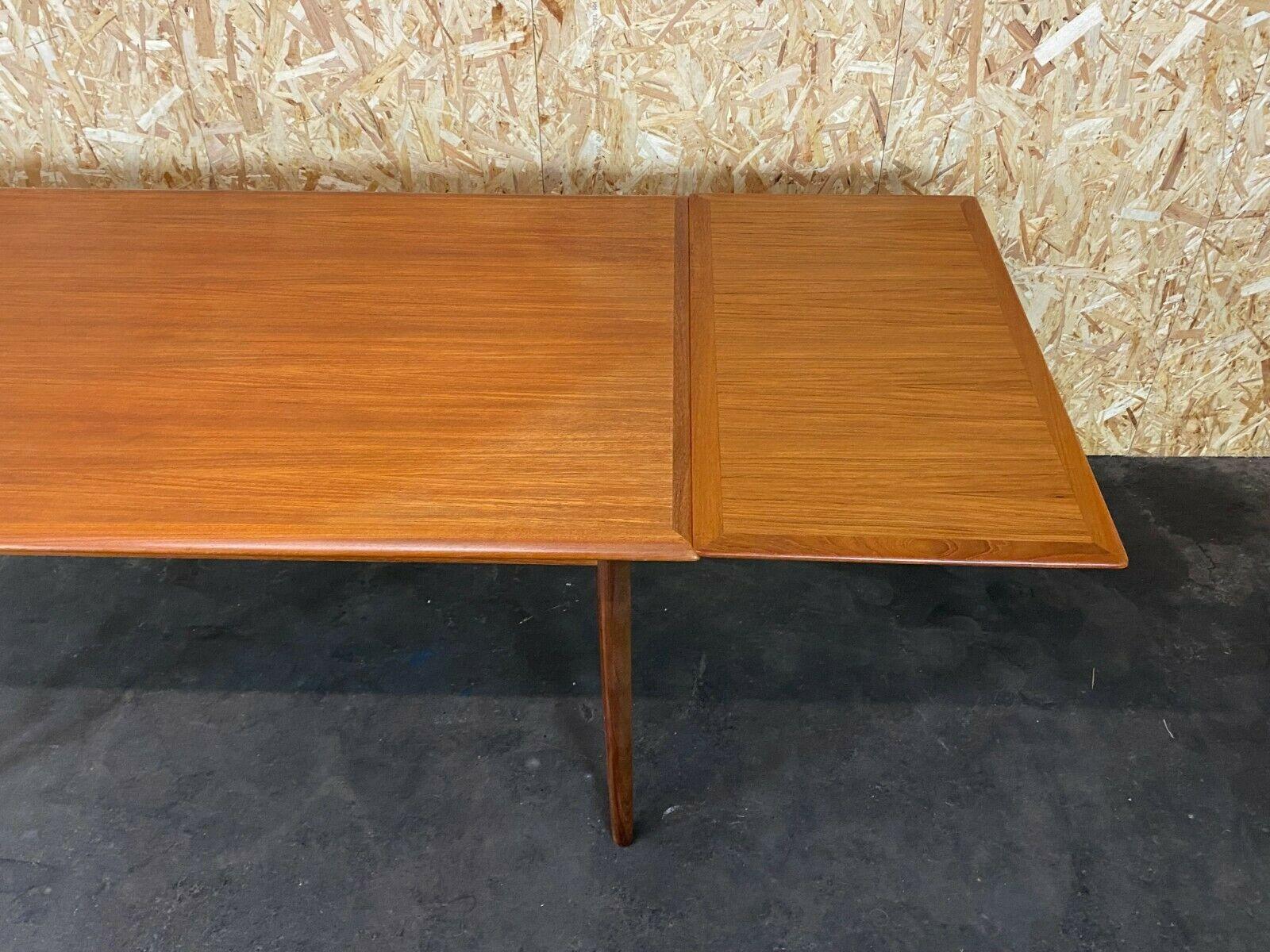 60s 70s Teak Dining Table Dining Table Danish Modern Design Denmark 5