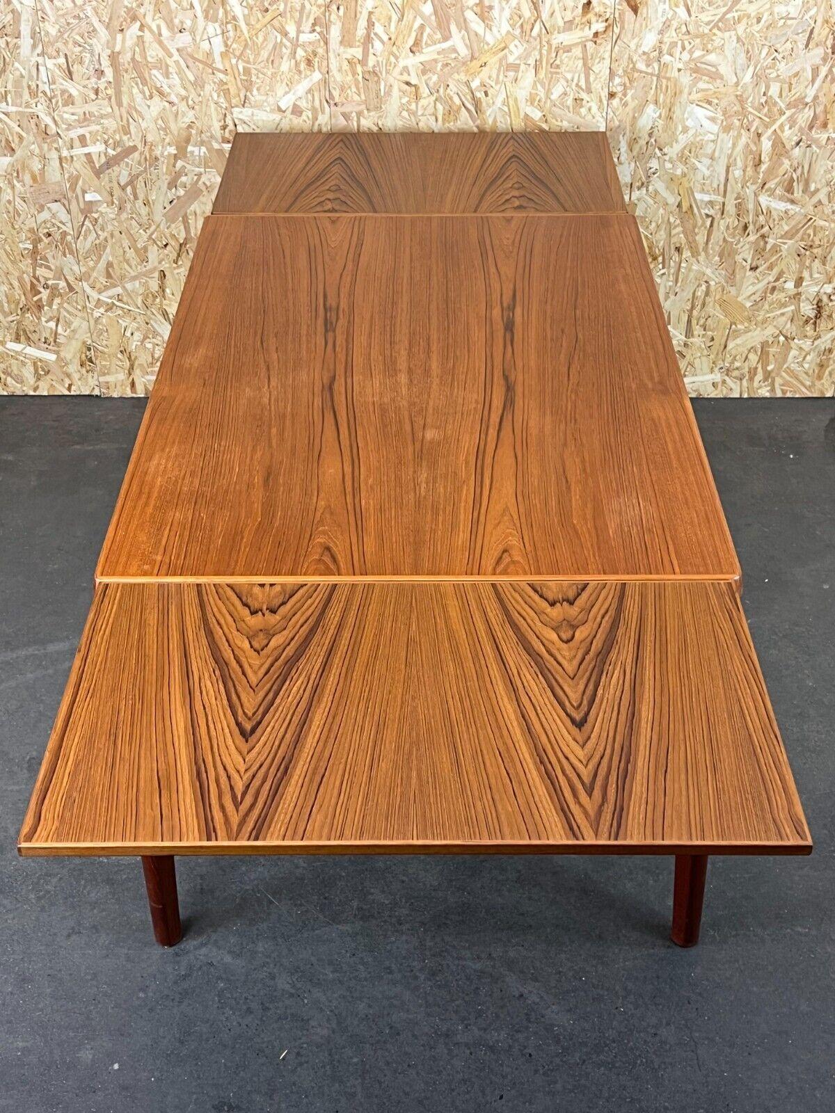 Table de salle à manger en teck Table de salle à manger Henning Kjaernulf Design danois, années 1960-1970 en vente 11