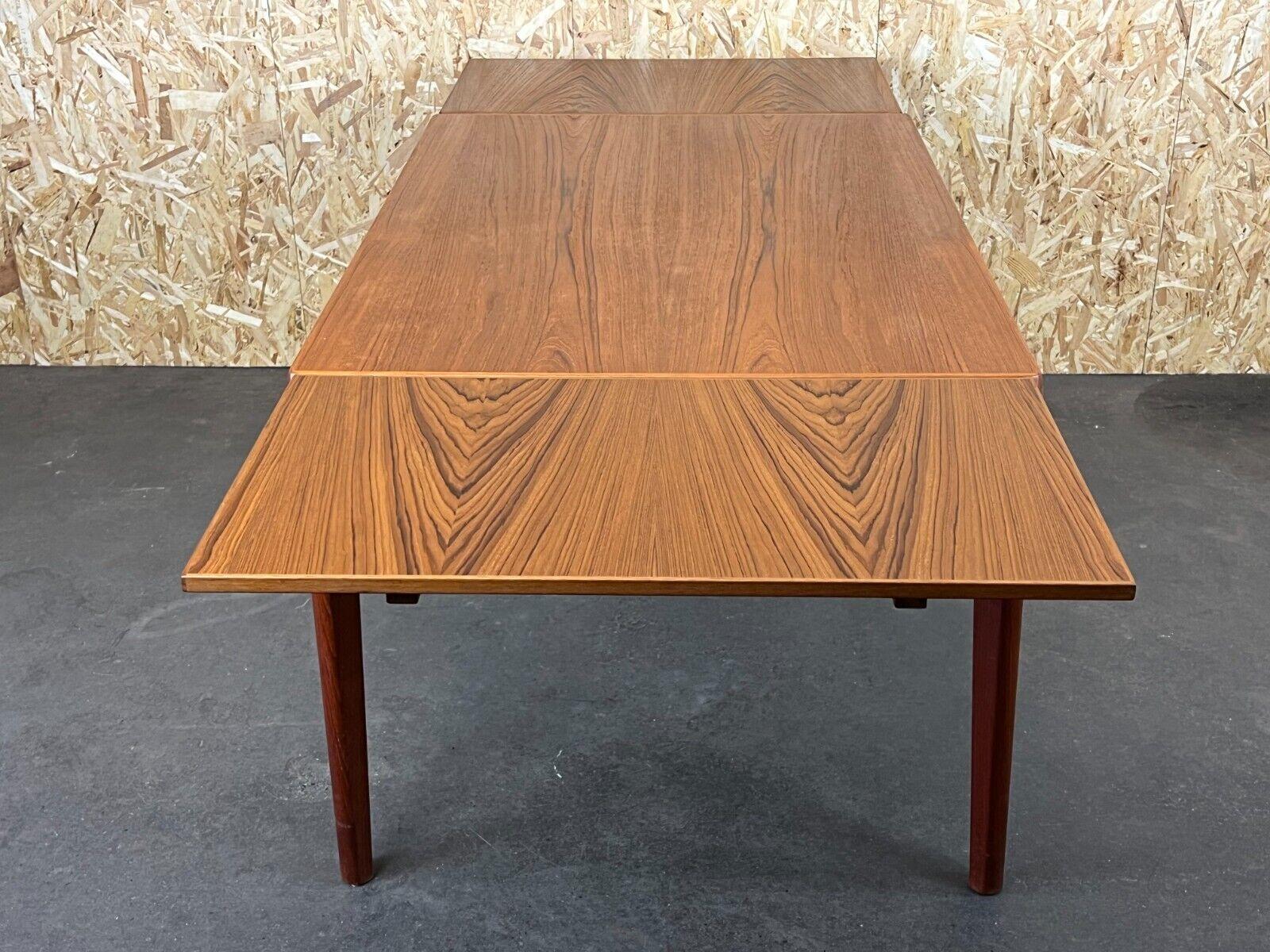Table de salle à manger en teck Table de salle à manger Henning Kjaernulf Design danois, années 1960-1970 en vente 12