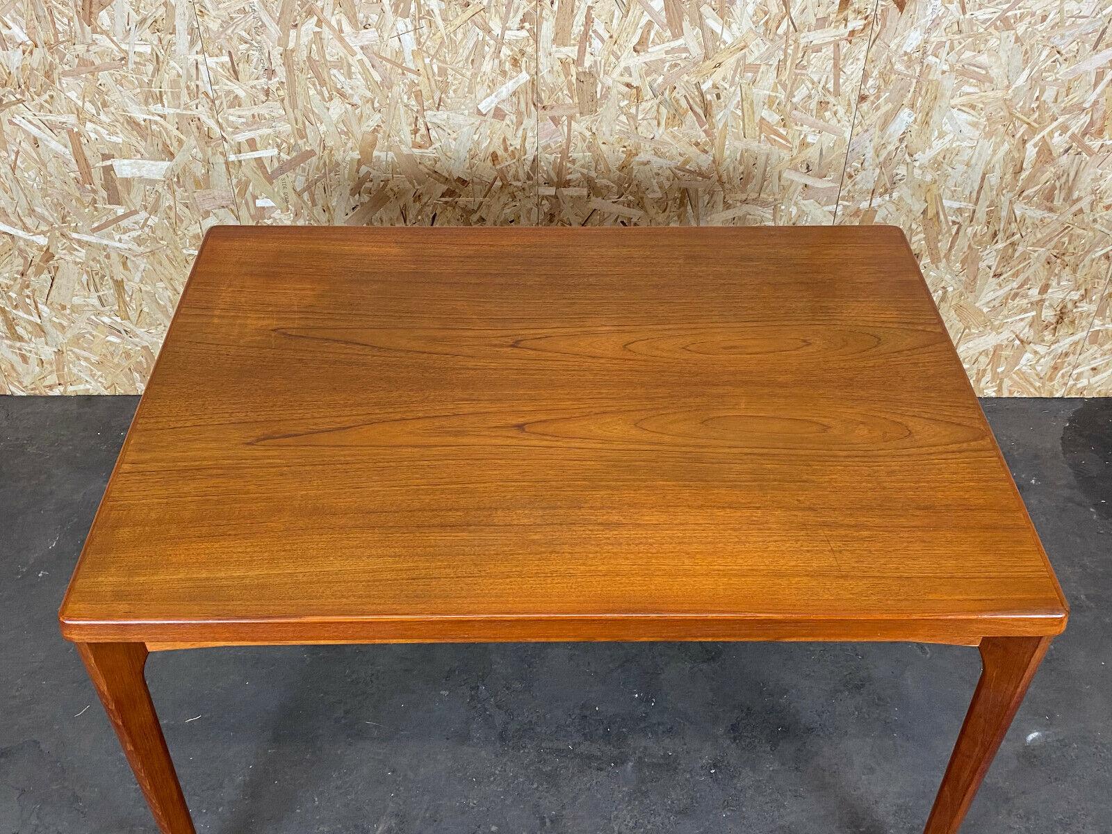 60s 70s Teak Dining Table Dining Table Henning Kjaernulf Danish Design  8