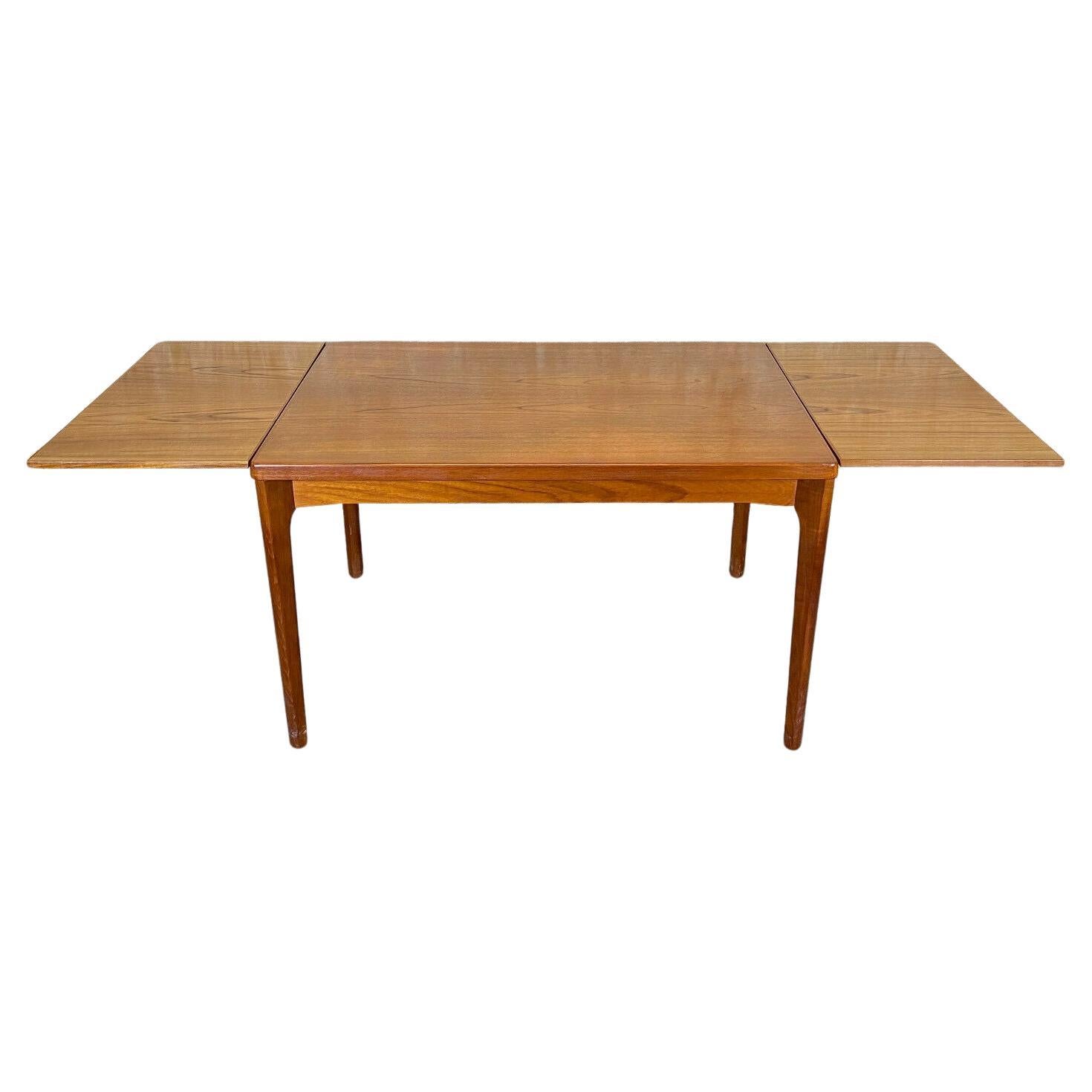 60s 70s Teak Dining Table Dining Table Henning Kjaernulf Danish Design 