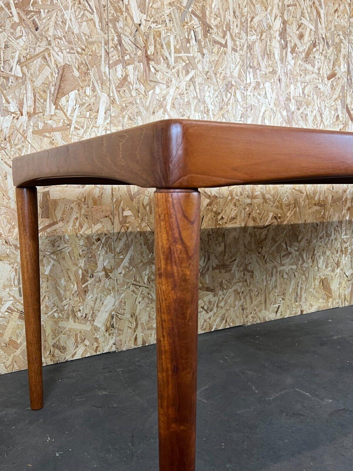 60s 70s teak dining table Dining Table H.W Klein for Bramin Danish Design For Sale 4