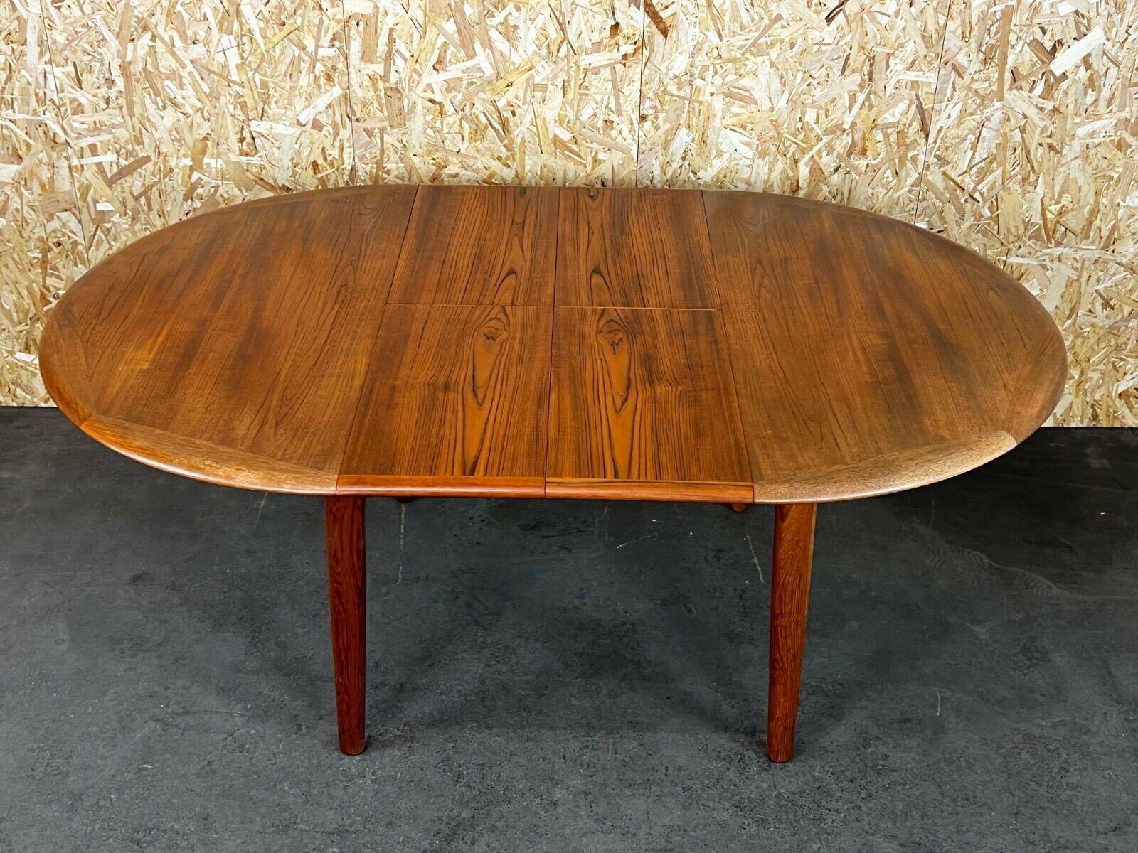 60s 70s Teak Dining Table Dining Table Svend Aage Madsen for Knudsen & Son For Sale 4