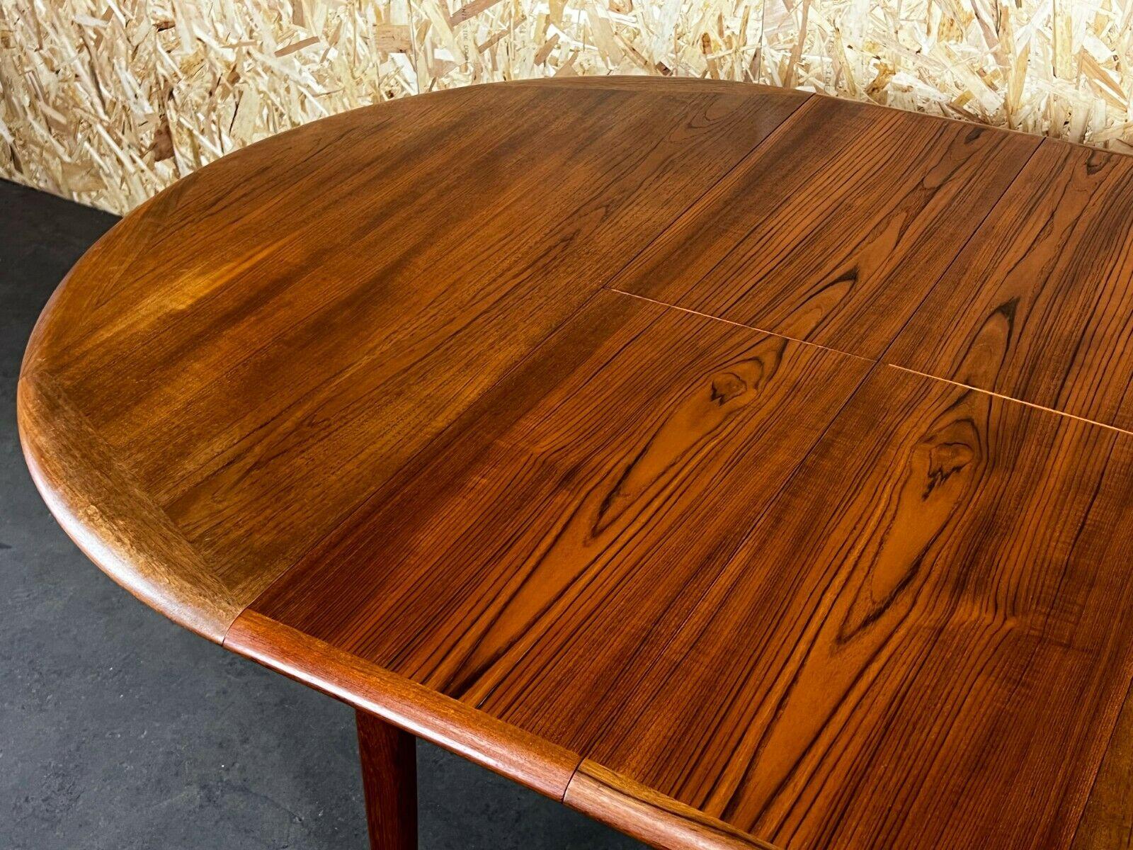 60s 70s Teak Dining Table Dining Table Svend Aage Madsen for Knudsen & Son For Sale 5