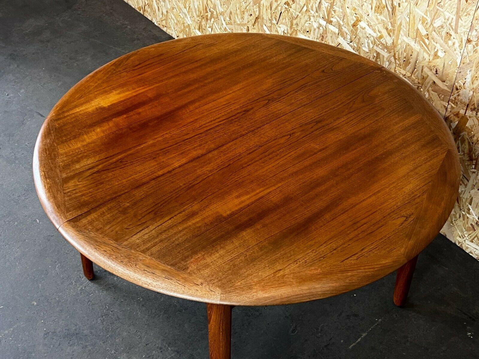 60s 70s Teak Dining Table Dining Table Svend Aage Madsen for Knudsen & Son In Good Condition For Sale In Neuenkirchen, NI