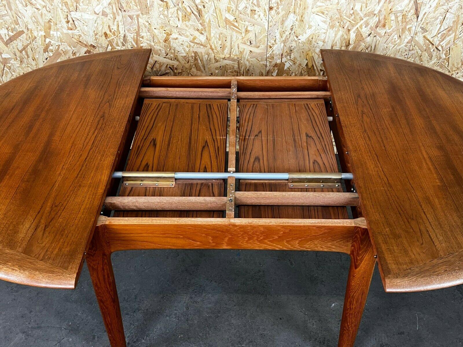 60s 70s Teak Dining Table Dining Table Svend Aage Madsen for Knudsen & Son For Sale 2