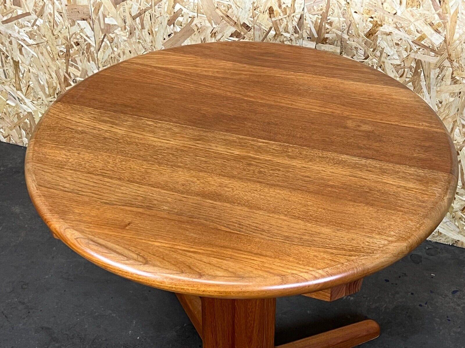 1960s-1970s Teak Dining Table Side Table Korup Design Danish Denmark 9