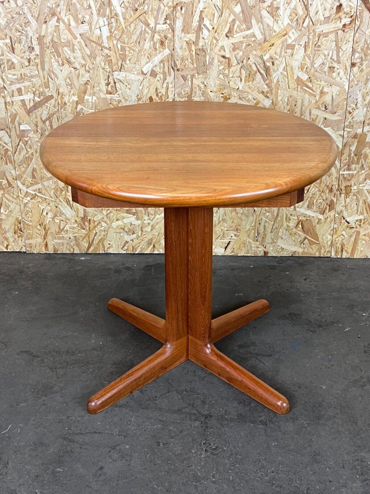1960s-1970s Teak Dining Table Side Table Korup Design Danish Denmark In Good Condition In Neuenkirchen, NI