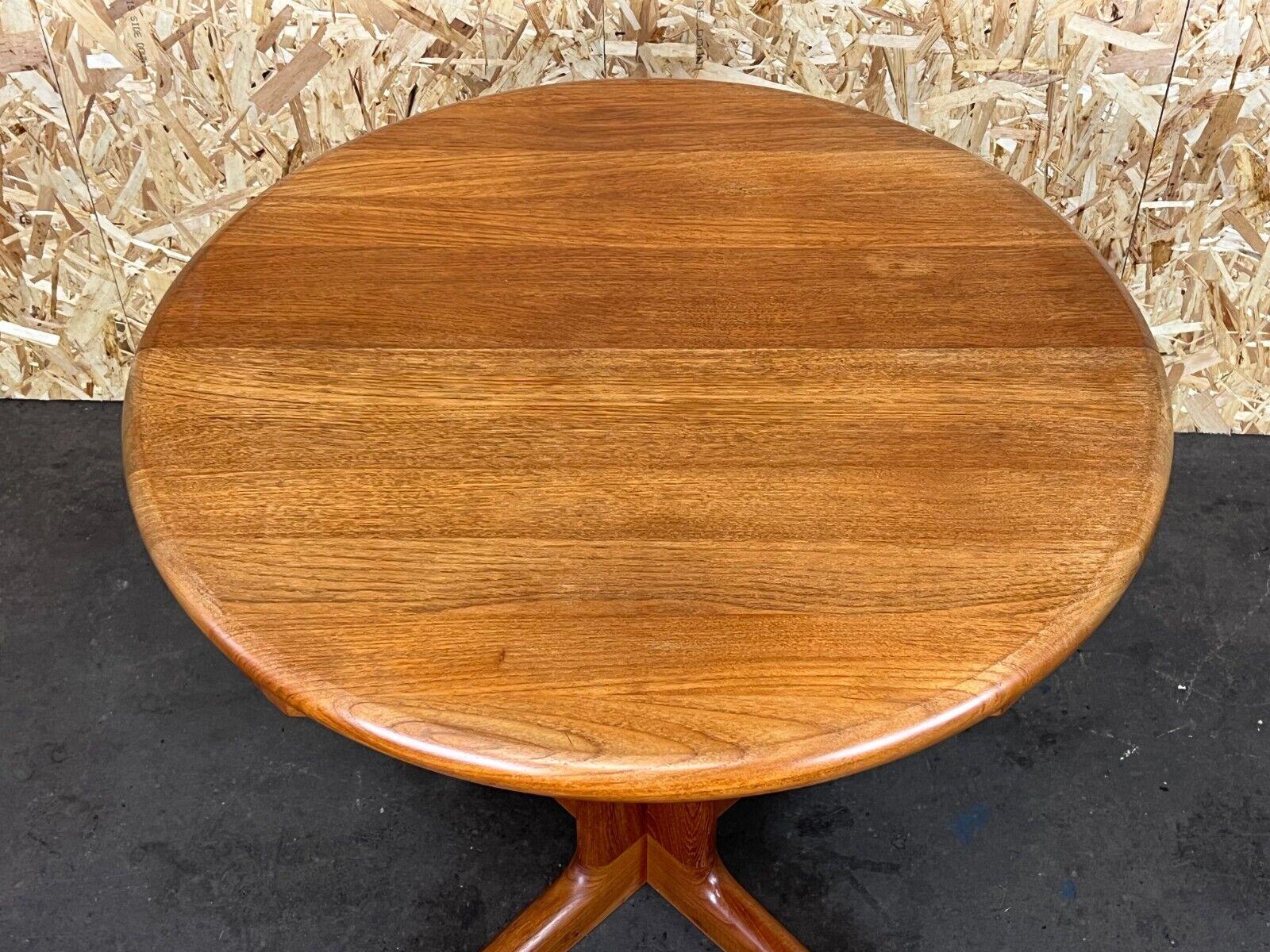 1960s-1970s Teak Dining Table Side Table Korup Design Danish Denmark 1