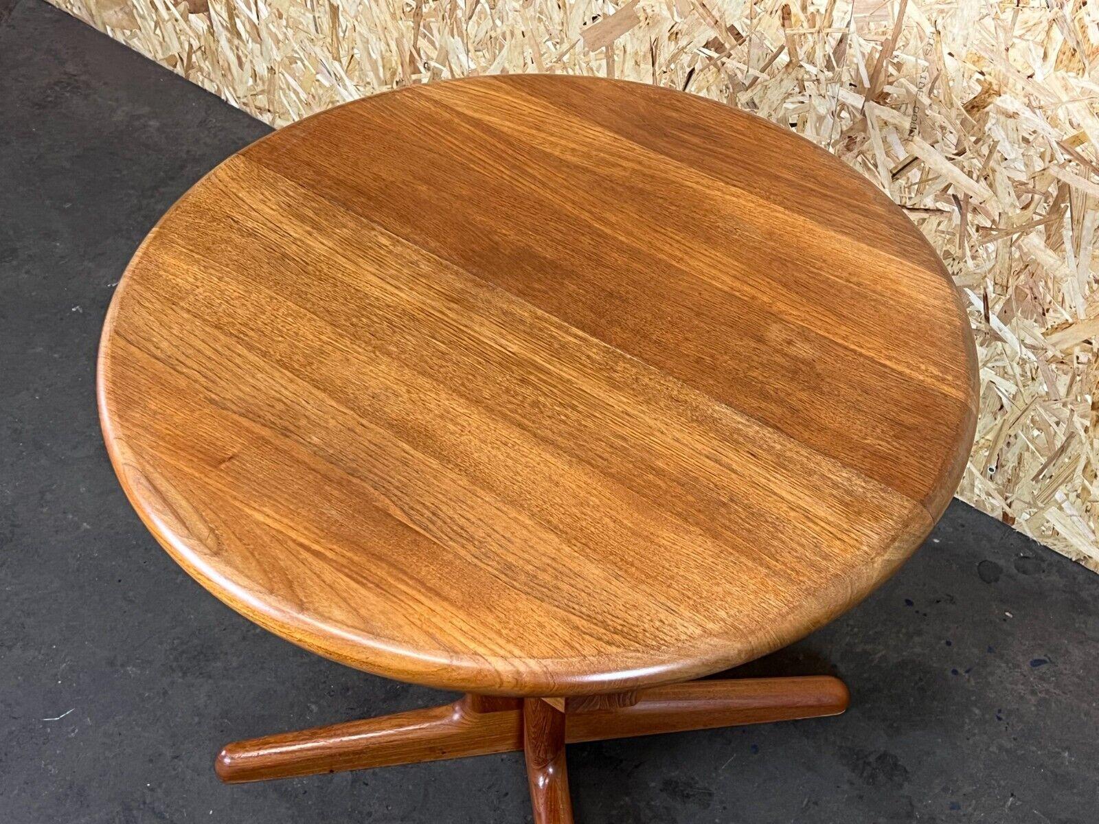 1960s-1970s Teak Dining Table Side Table Korup Design Danish Denmark 2