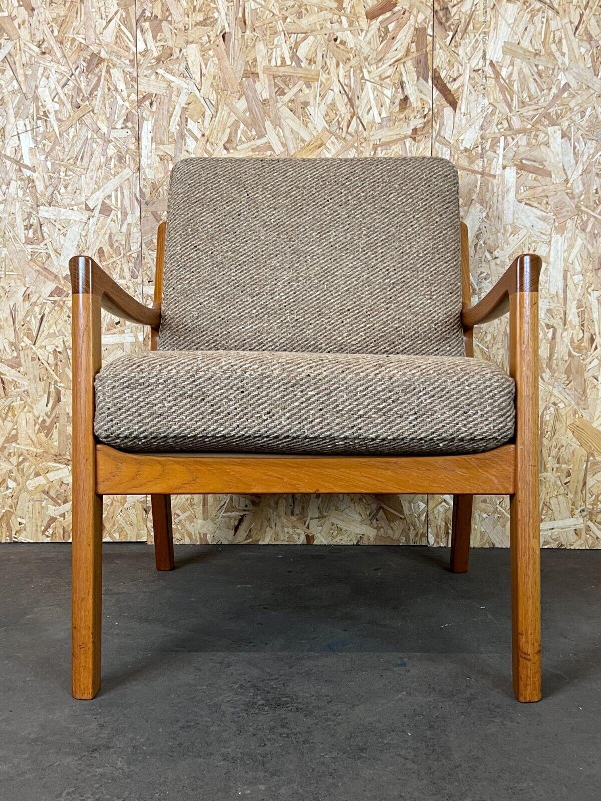 60s 70s Teak Easy Chair Armchair Ole Wanscher Poul Jeppesens Møbelfabrik In Good Condition In Neuenkirchen, NI