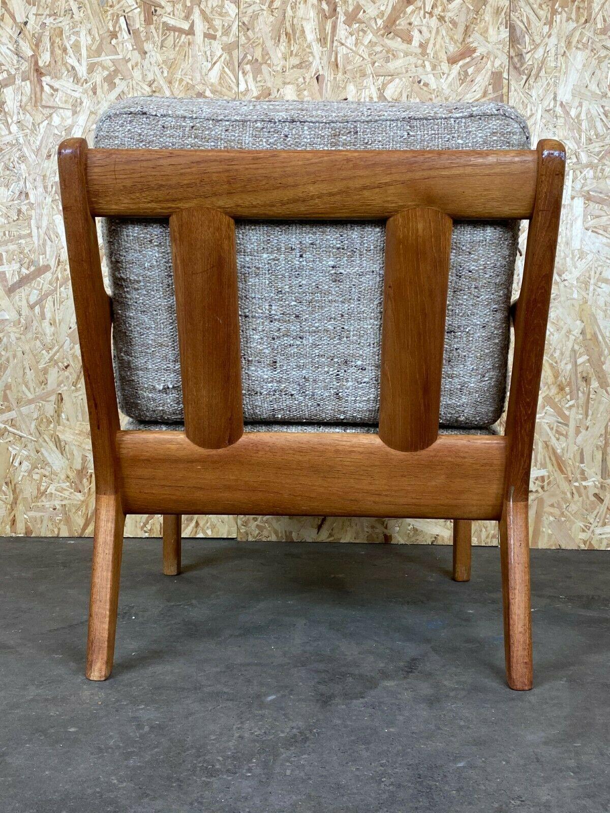 60s 70s Teak Easy Chair Juul Kristensen Danish Denmark Design  6