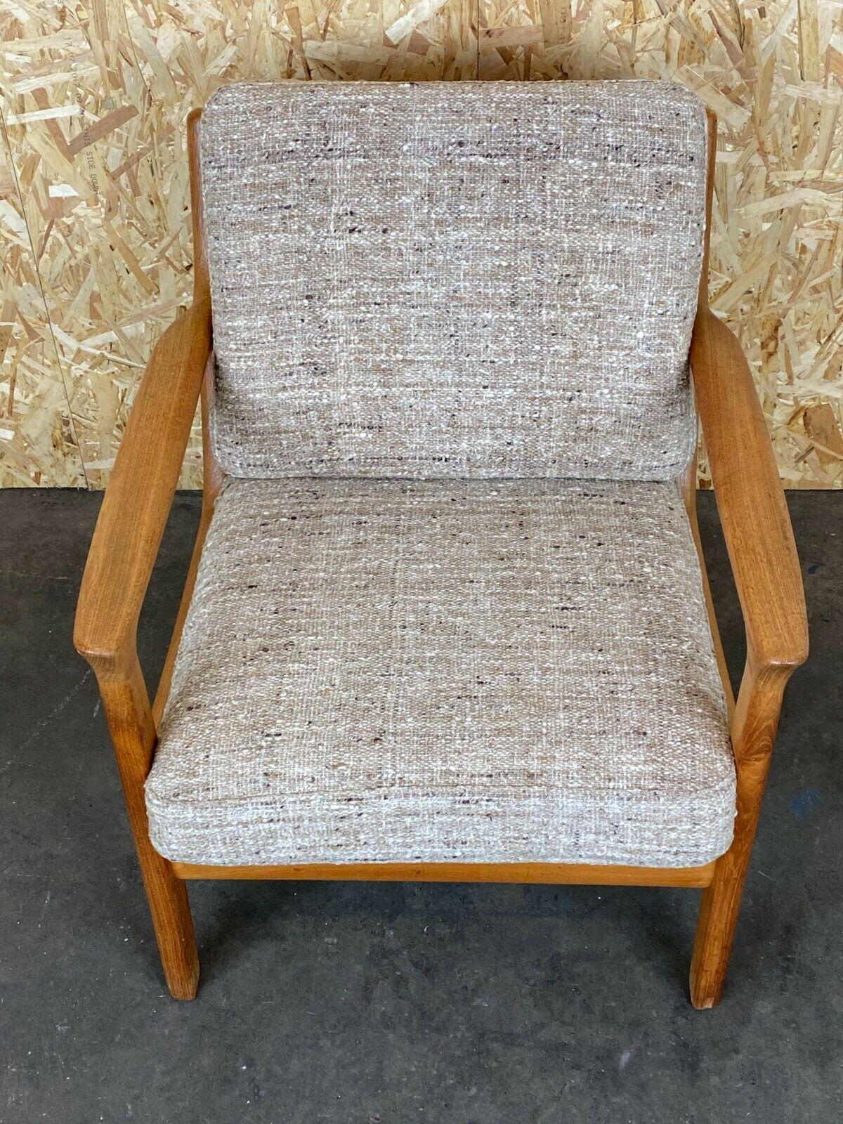 60s 70s Teak Easy Chair Juul Kristensen Danish Denmark Design  1