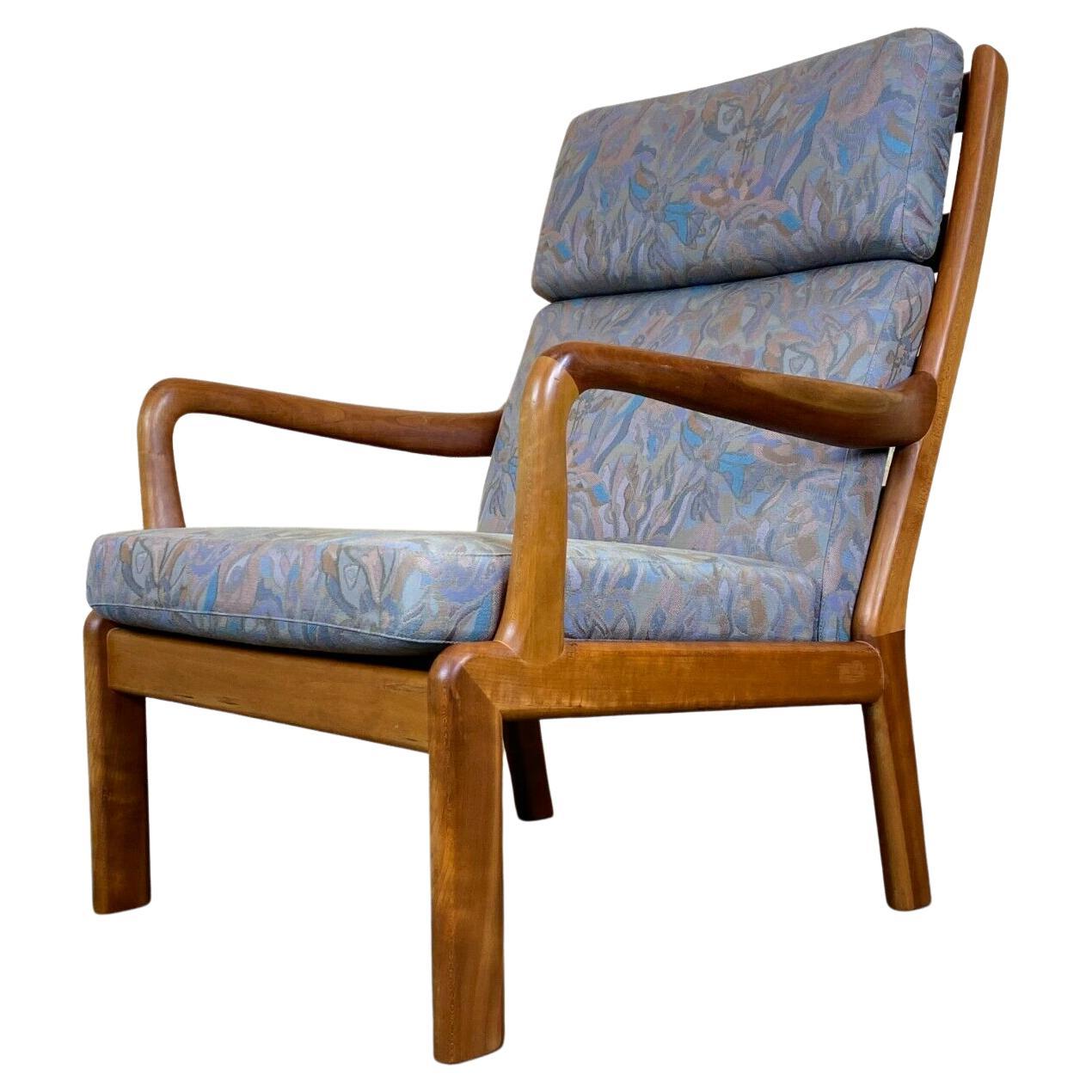 60s 70s Teak Easy Chair L. Olsen & Søn Danish Denmark Design  For Sale