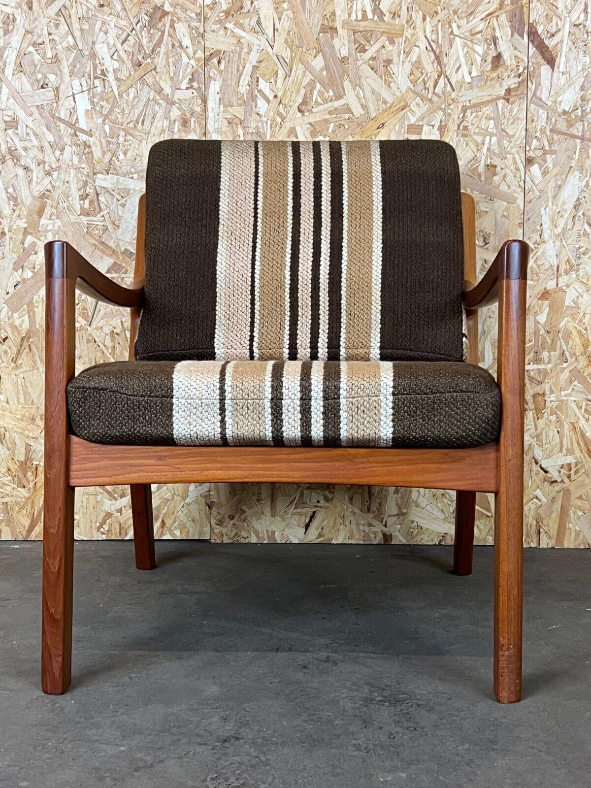 Easy Chair aus Teakholz Ole Wanscher Cado France & Son Dänemark 1960er-1970er Jahre im Zustand „Gut“ im Angebot in Neuenkirchen, NI