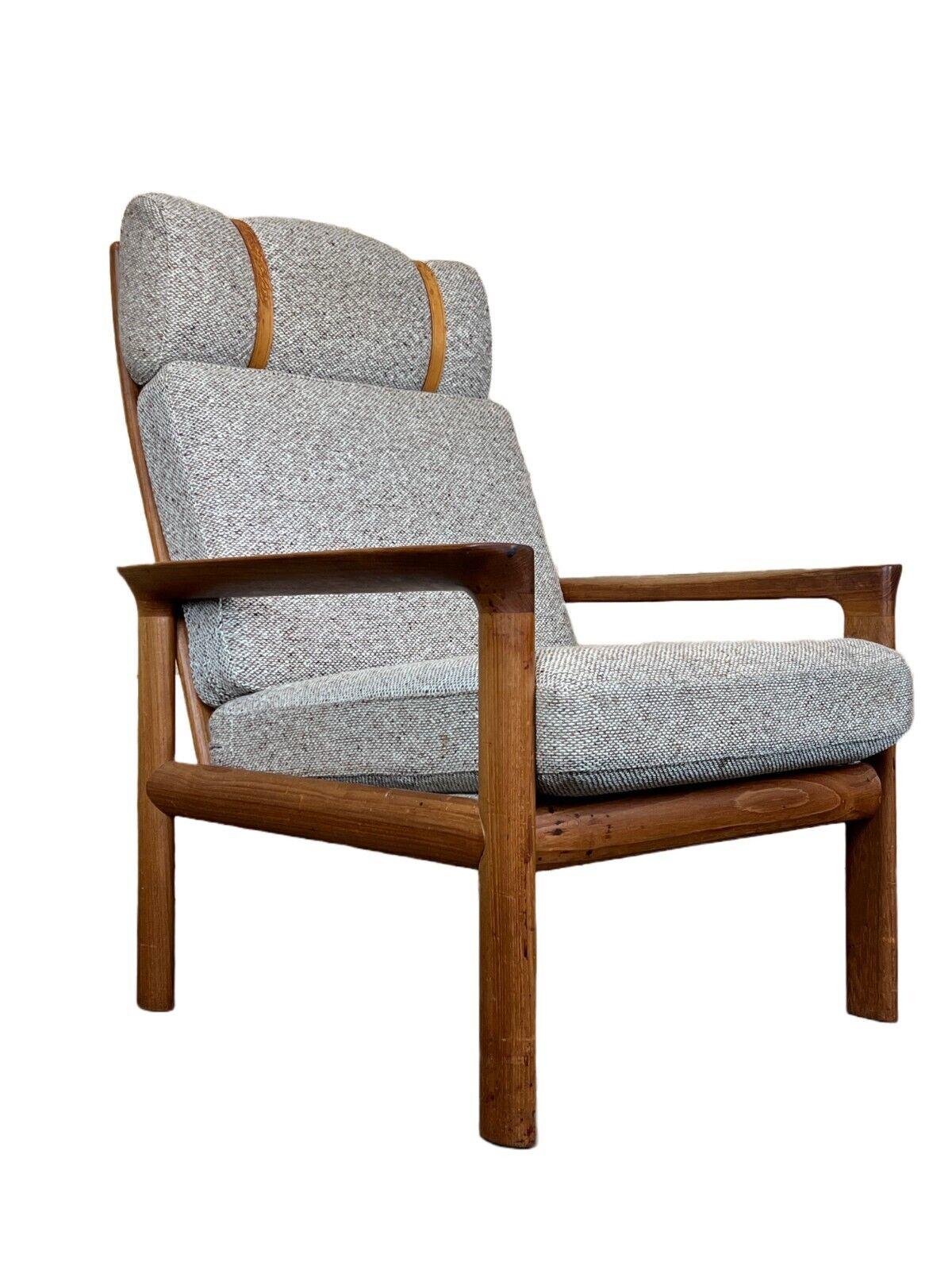 60s 70s Teak Easy Chair Sven Ellekaer for Komfort Design Denmark

Object: Easy Chair

Manufacturer: Comfort

Condition: good - vintage

Age: around 1960-1970

Dimensions:

Width = 76cm
Depth = 88cm
Height = 105cm
Seat height = 45cm

Other