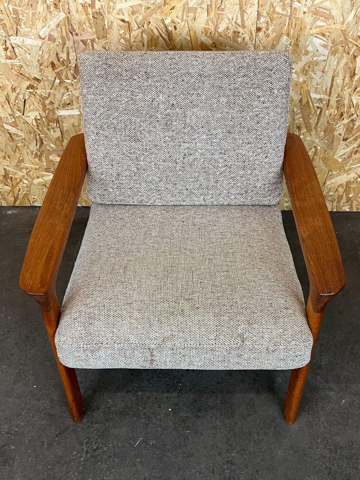 60s 70s Teak Easy Chair Sven Ellekaer for Komfort Design Denmark In Good Condition For Sale In Neuenkirchen, NI