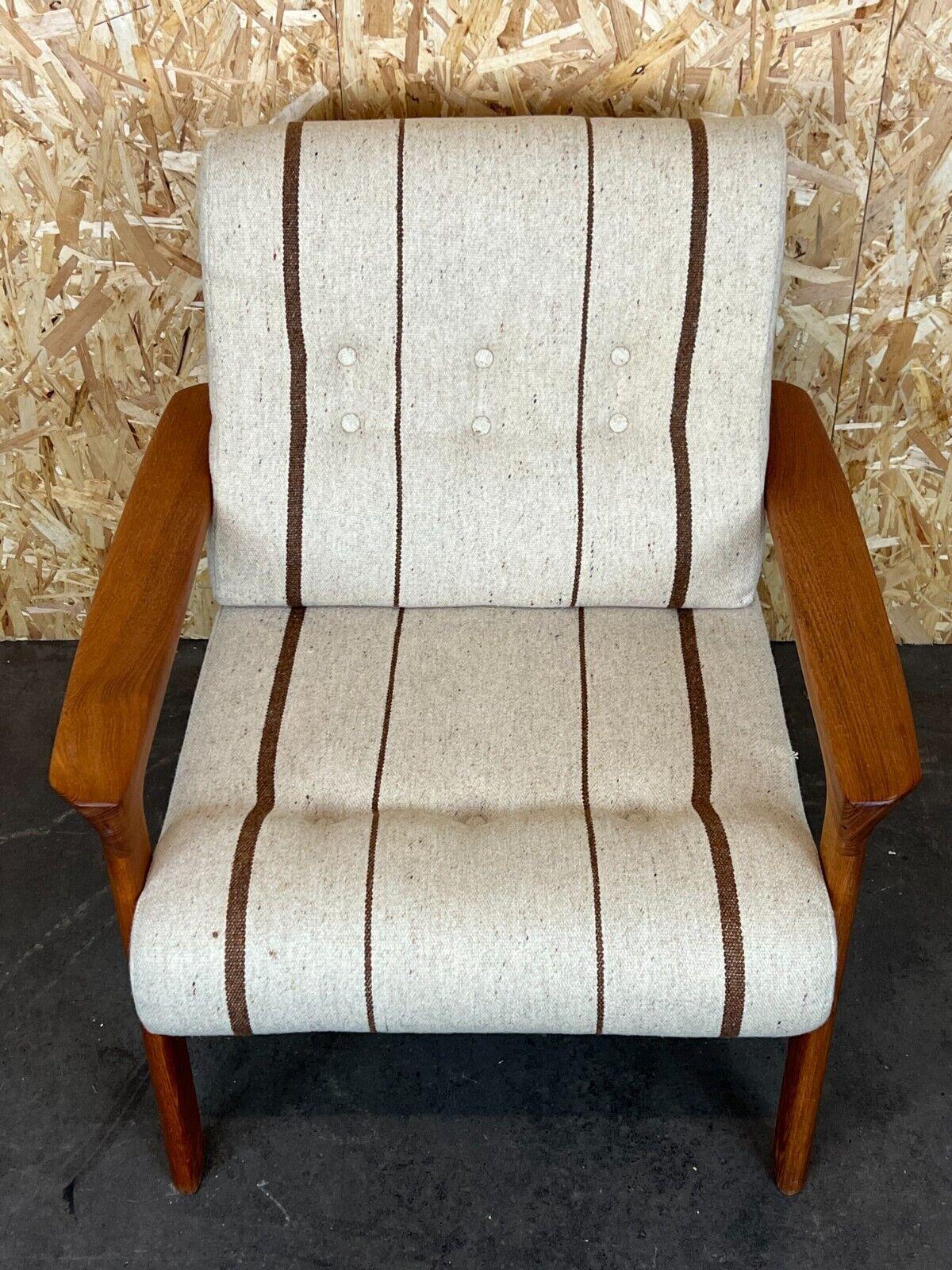60s 70s Teak Easy Chair Sven Ellekaer for Komfort Design Denmark In Good Condition For Sale In Neuenkirchen, NI