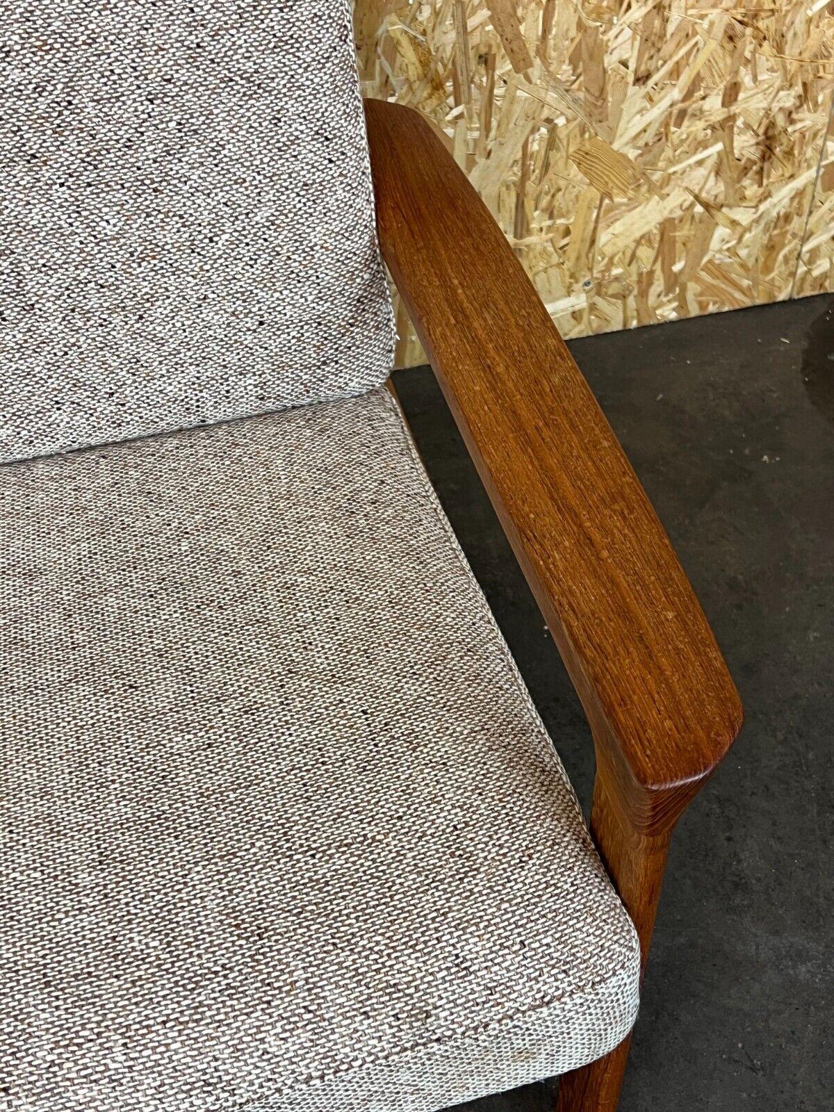 Fabric 60s 70s Teak Easy Chair Sven Ellekaer for Komfort Design Denmark