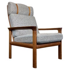 60s 70s Teak Easy Chair Sven Ellekaer for Komfort Design Denmark