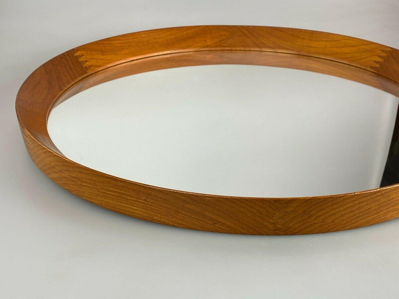60s 70s Teak Mirror Wall Mirror Pedersen & Hansen Viby J. In condizioni buone a Neuenkirchen, NI