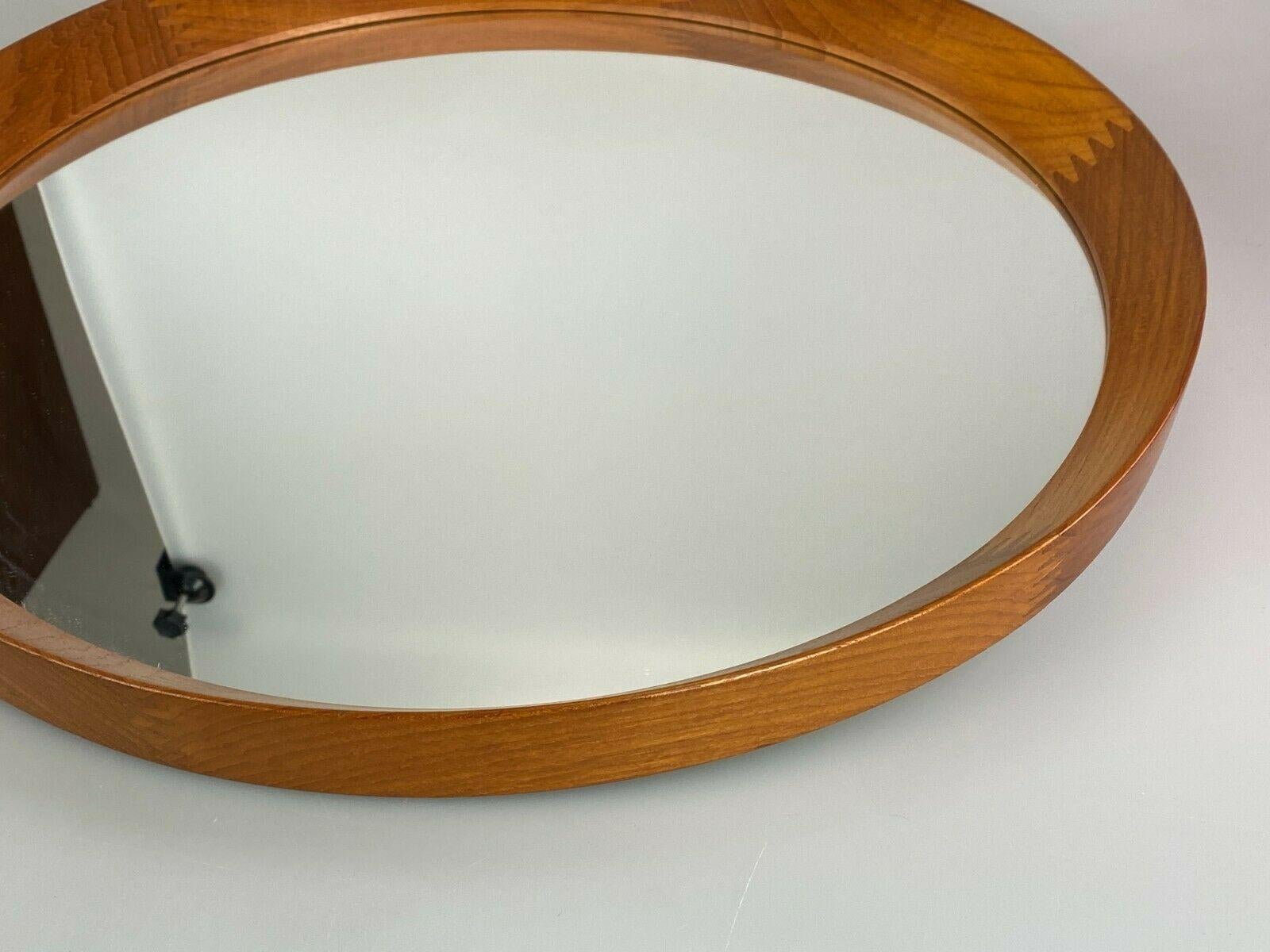 Fine XX secolo 60s 70s Teak Mirror Wall Mirror Pedersen & Hansen Viby J.
